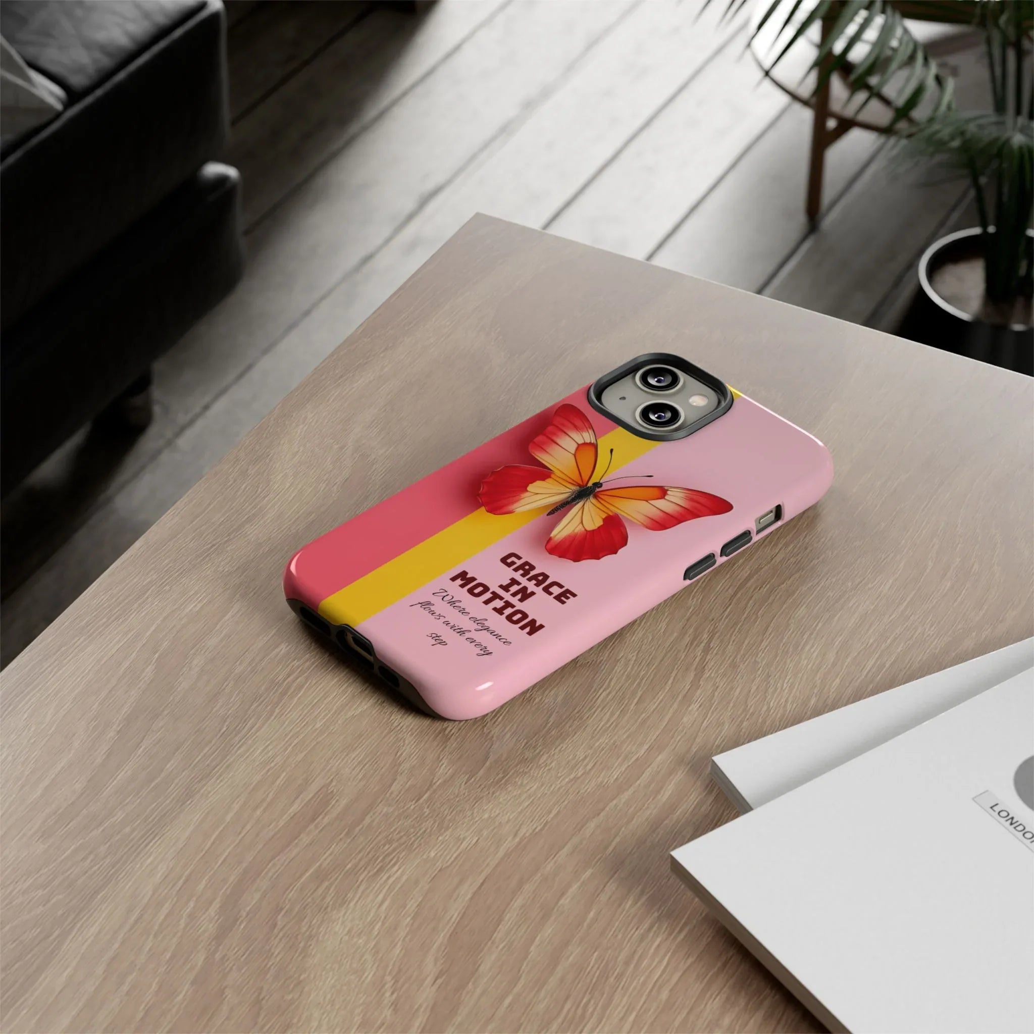 Grace in Motion – Elegant Phone Case for iPhone, Galaxy & Pixel - KARARMDESIGN