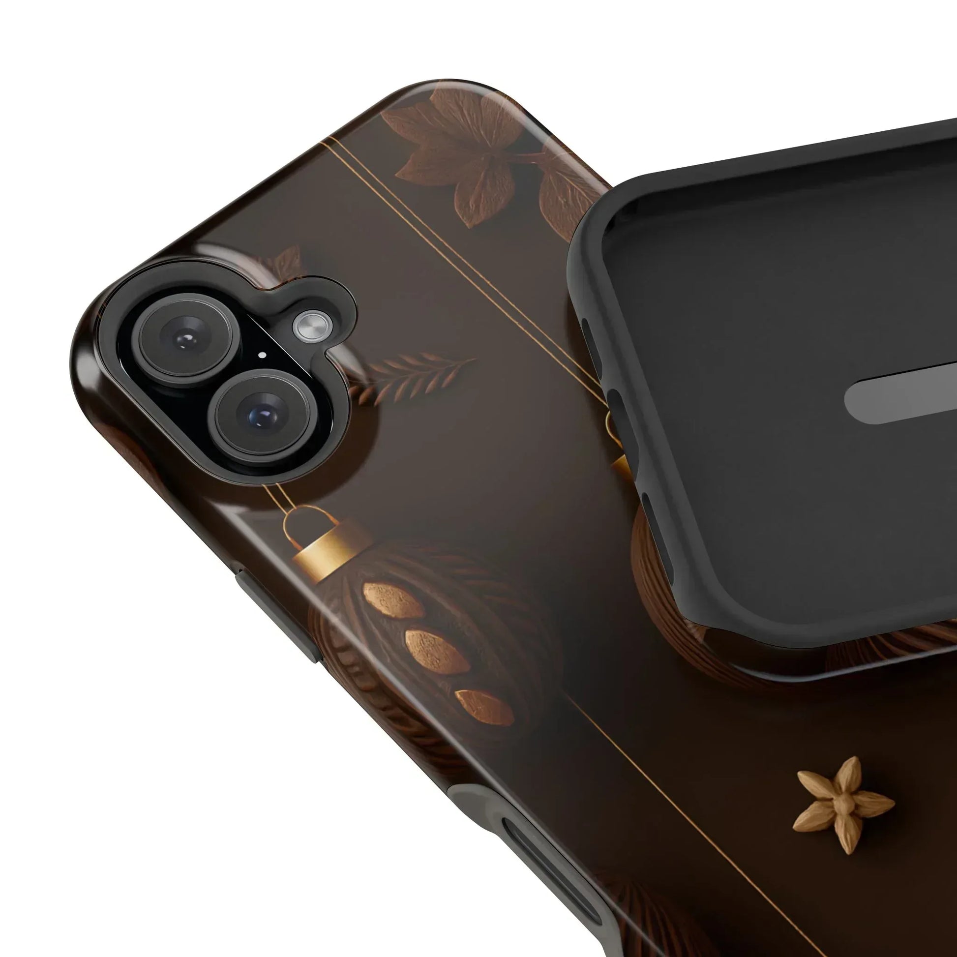 Chocolate Ornaments Phone Case for iPhone 11-17 and Galaxy S21-S22 - KARARMDESIGN