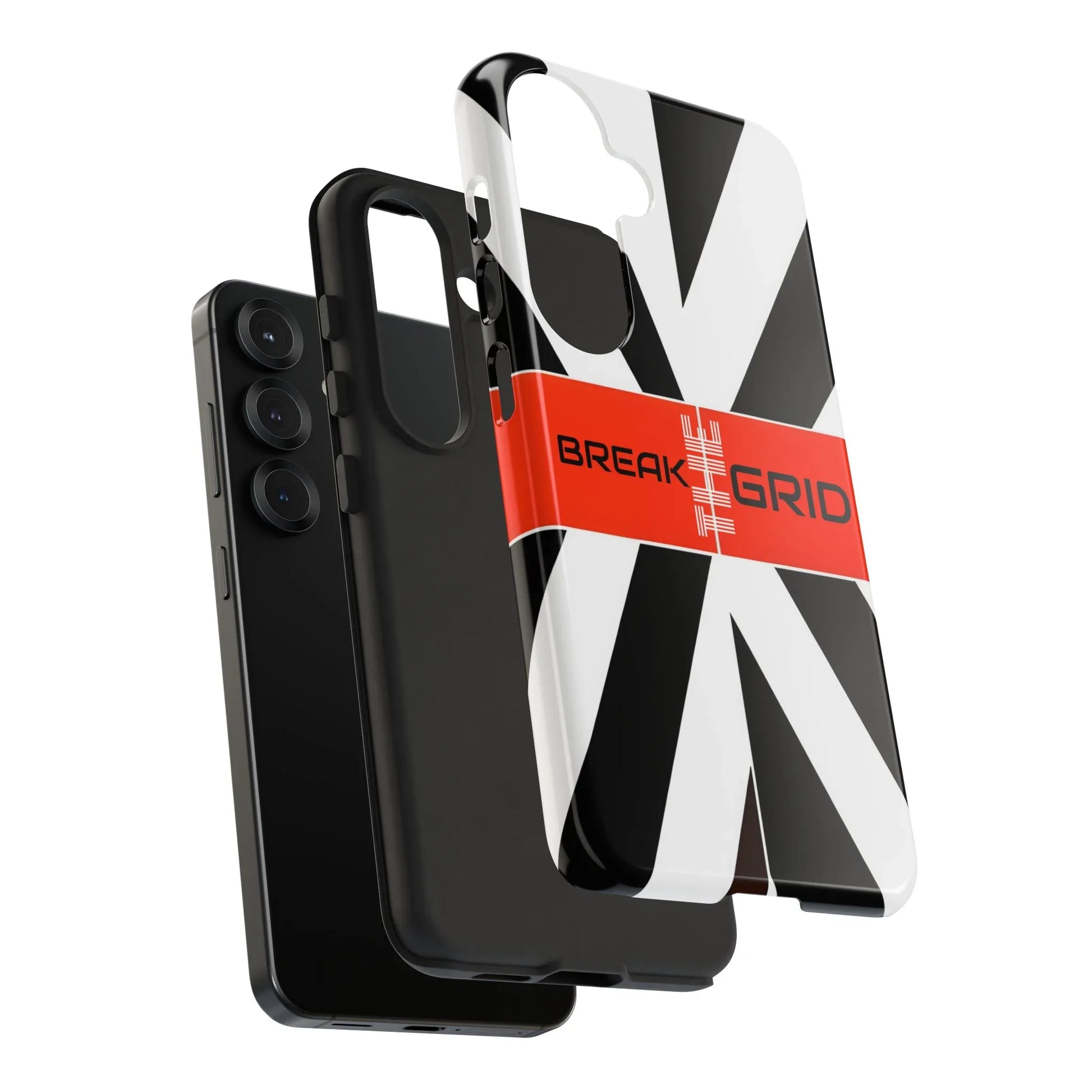 Break The Grid Phone Case for iPhone 11–16 and Galaxy S20–S25 - KARARMDESIGN