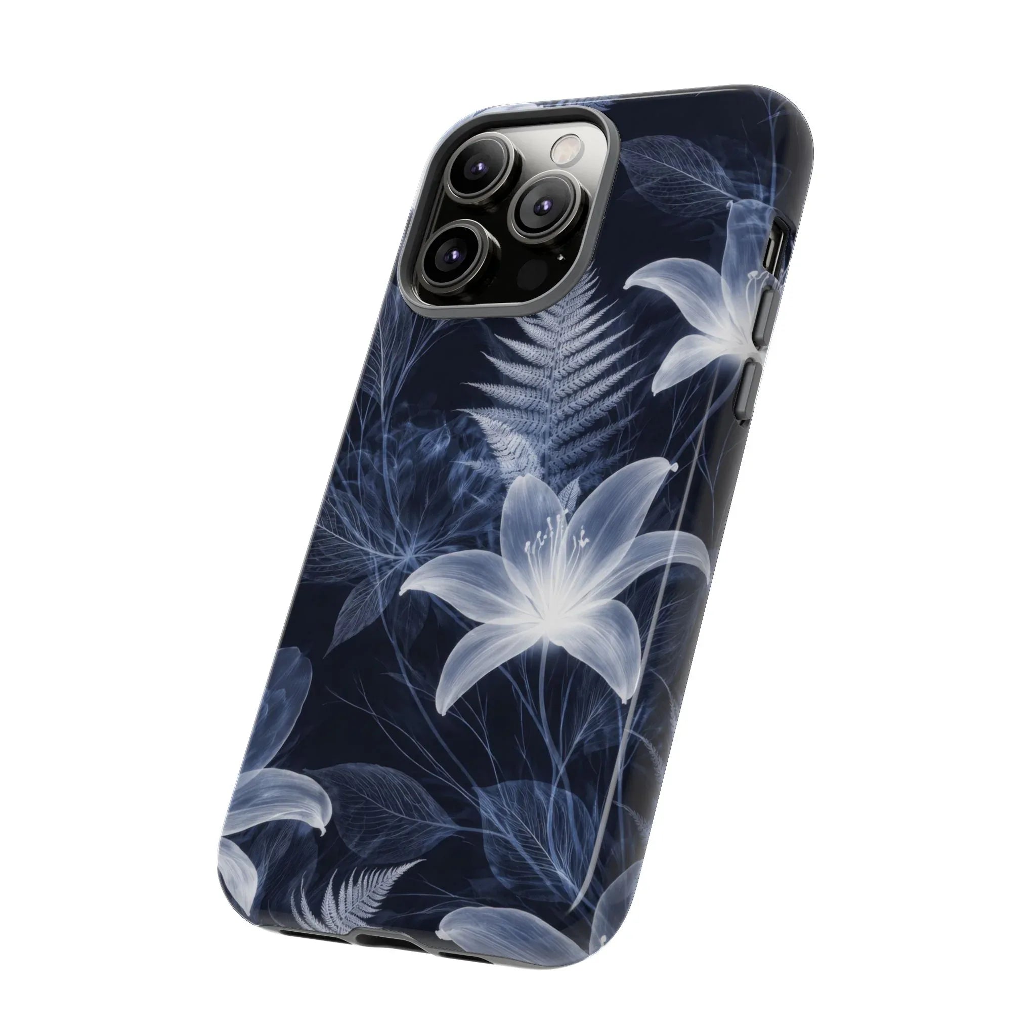 Moonlight Garden Phone Case for iPhone 11-17 and Galaxy S20-S25 - KARARMDESIGN