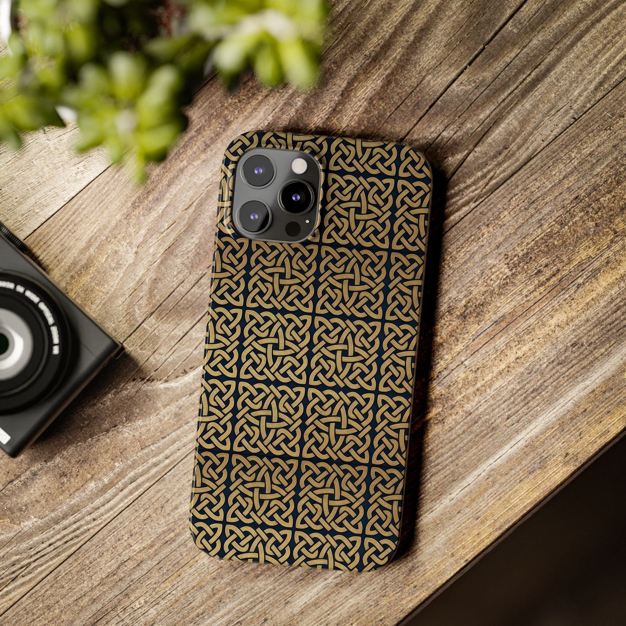 Armenian Ornament Slim Phone Case for iPhone 11–17