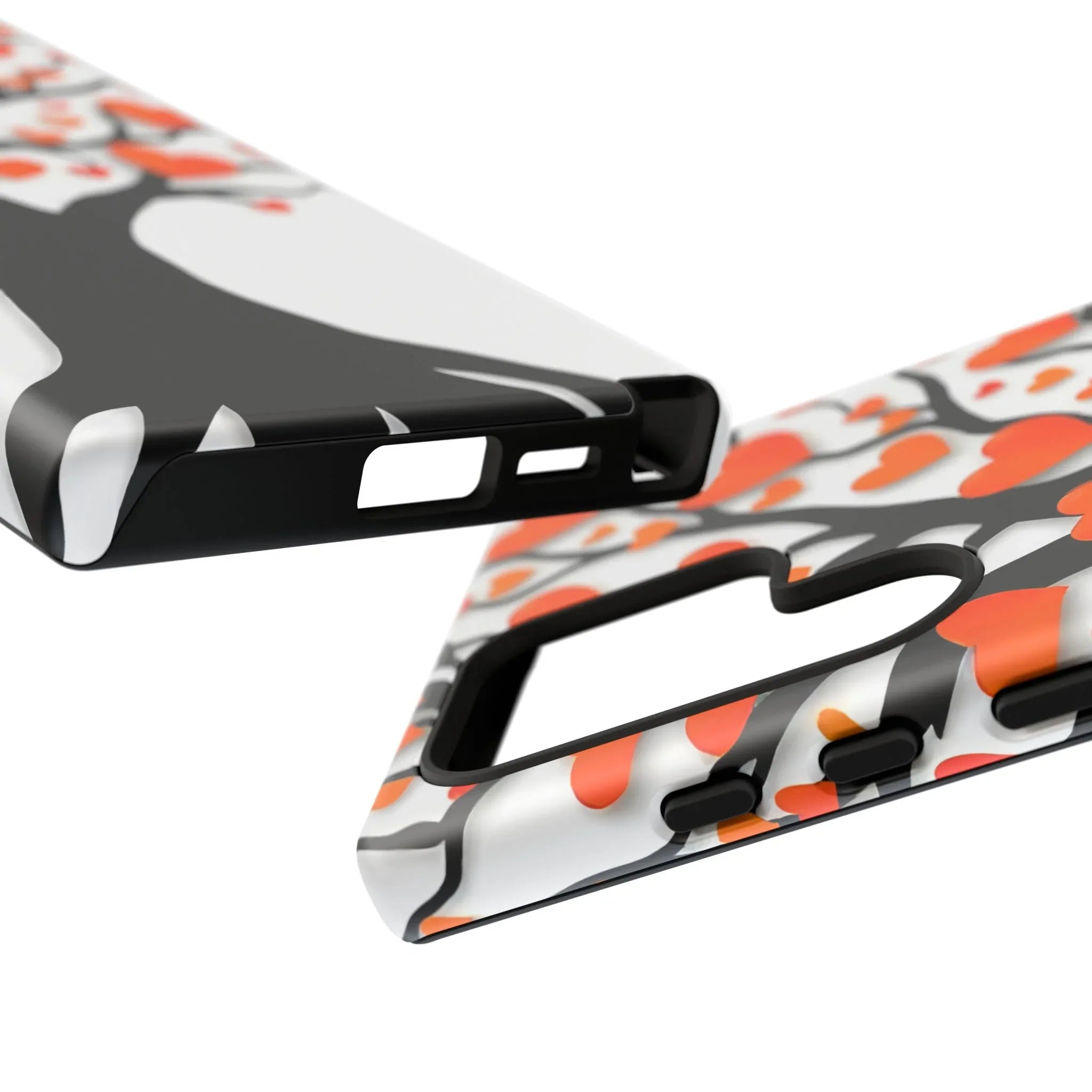 Heart Design Phone Case for iPhone 11–17 and Galaxy S20–S25 - KARARMDESIGN