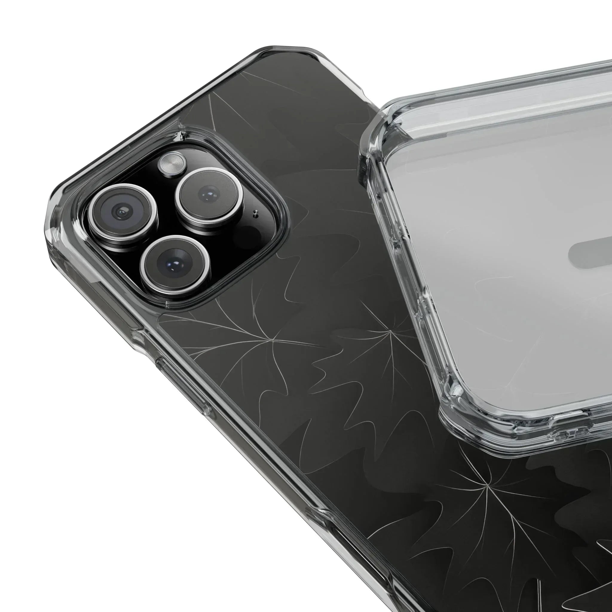Botanical Noir Phone Case for iPhone 14-16 - KARARMDESIGN