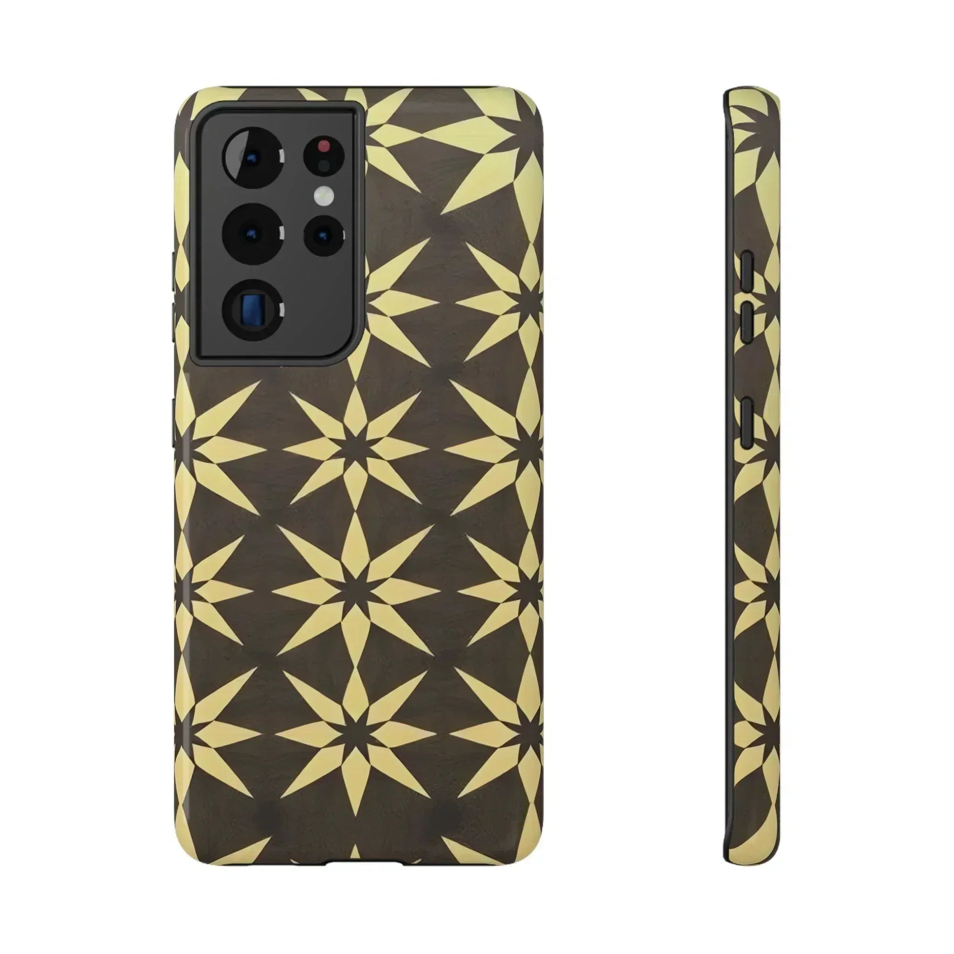 Star Phone Case for iPhone 12-16 and Samsung Galaxy S21-S22 - KARARMDESIGN