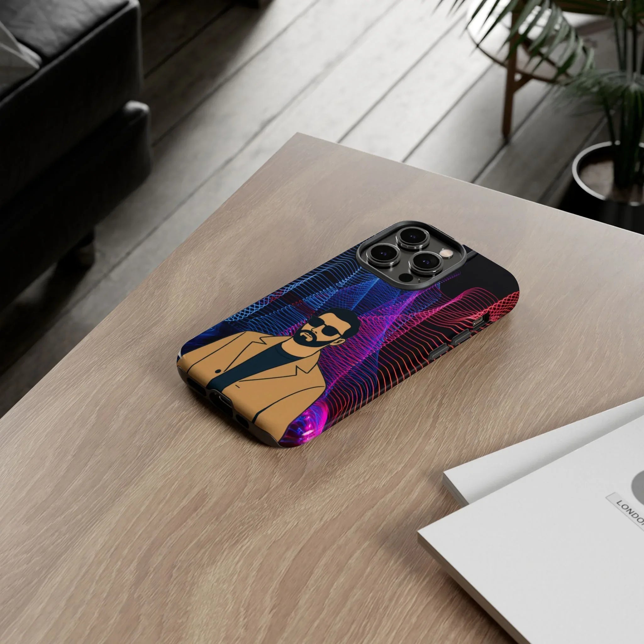 Bearded Style Phone Case for iPhone 11-17 and Galaxy S20-S25 - KARARMDESIGN