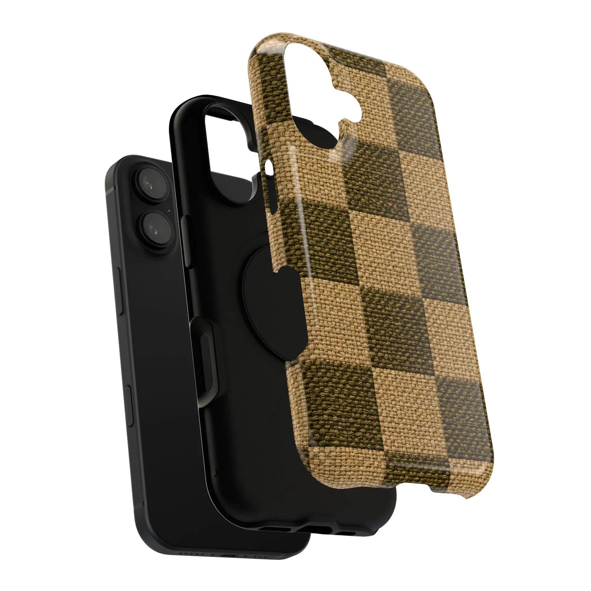 Rustic Woven Phone Case for iPhone 11-17 and Galaxy S21-S22 - KARARMDESIGN
