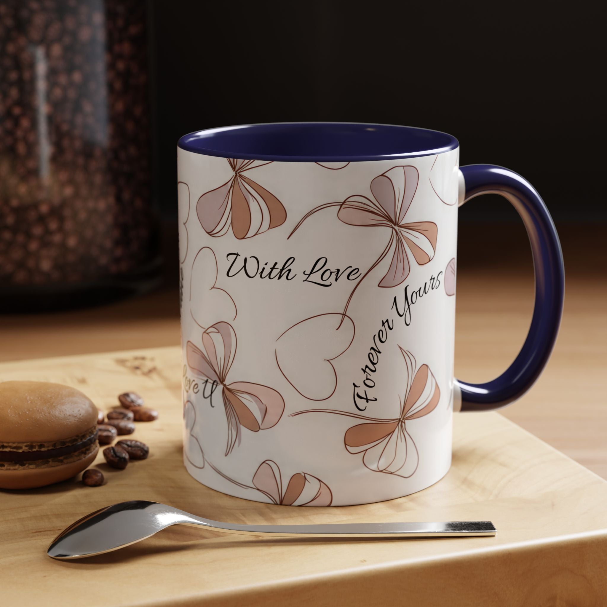Love Messages Accent Coffee Mug (11, 15oz)