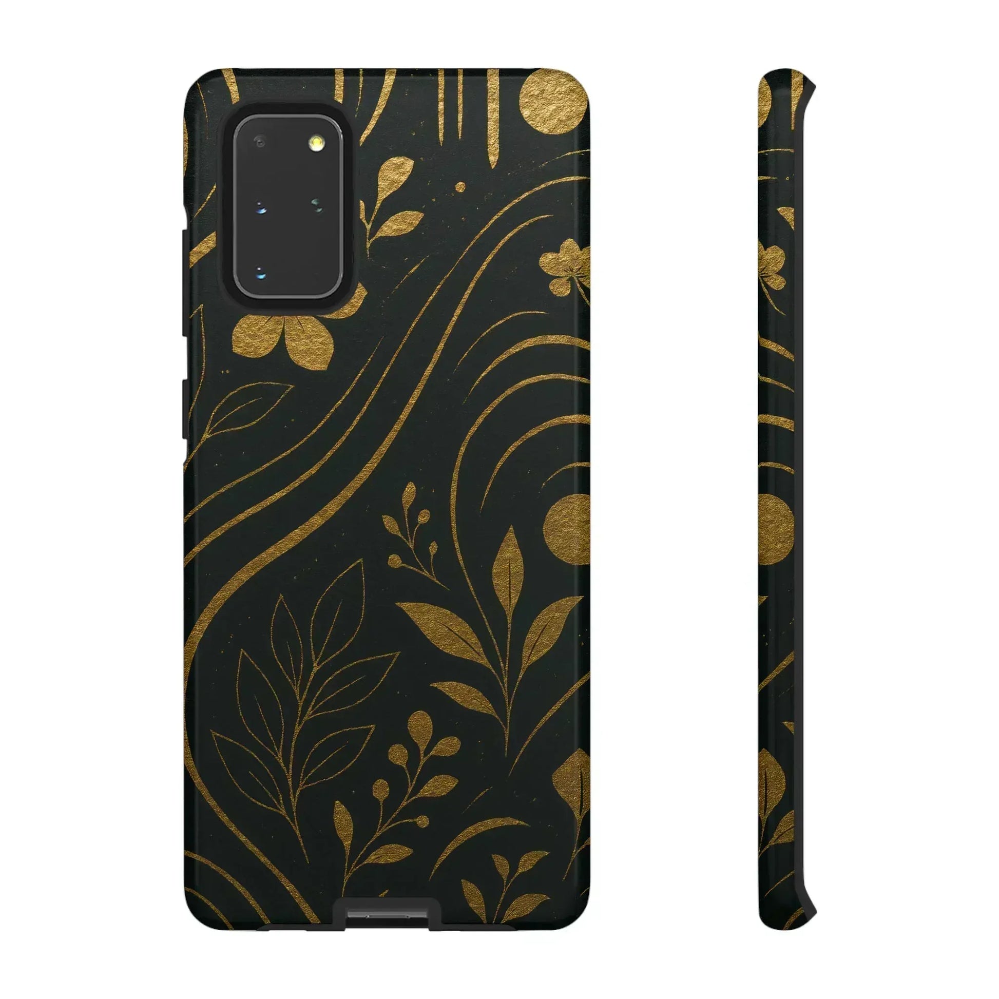 Gold Pattern Phone Case for Galaxy and Pixel - KARARMDESIGN