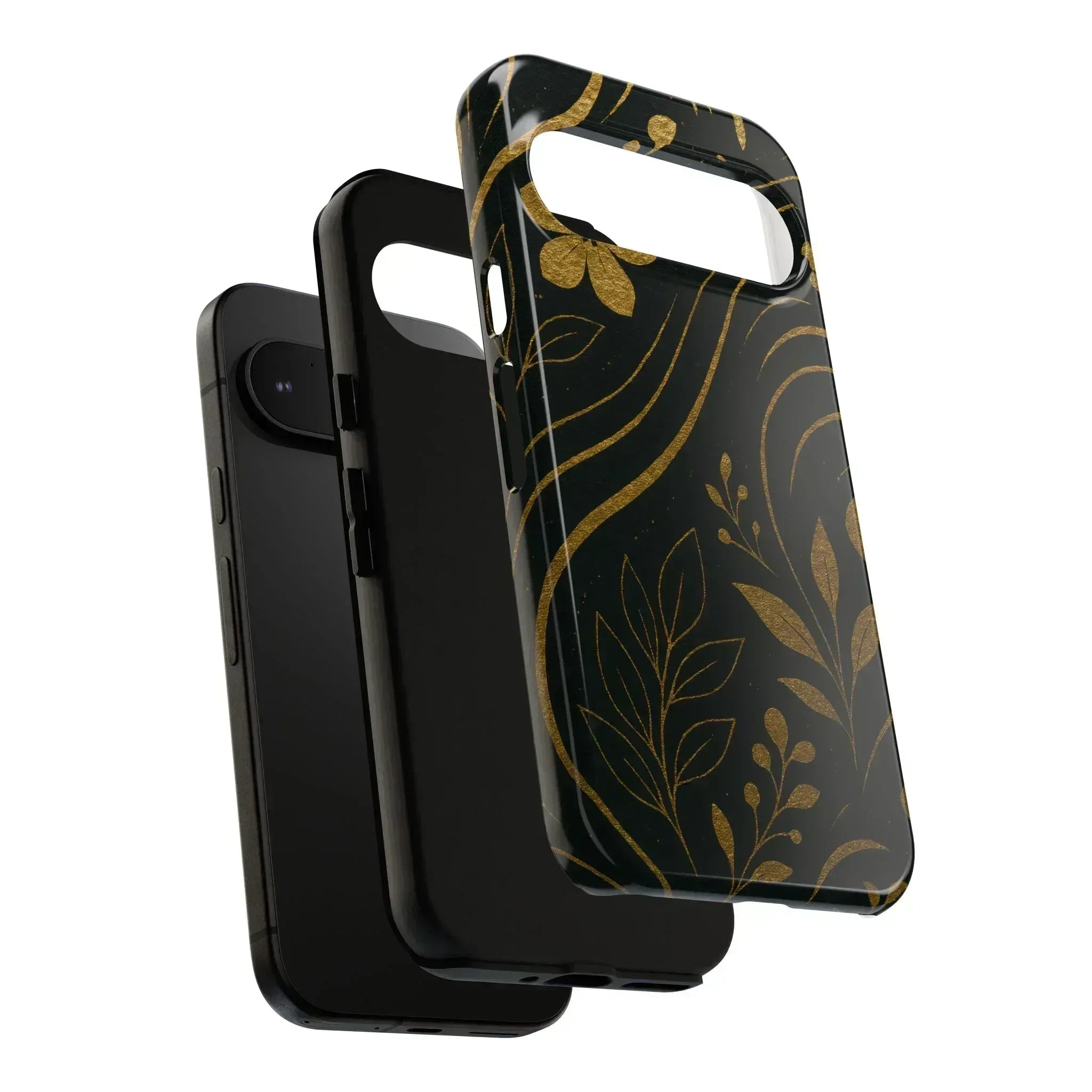 Gold Pattern Phone Case for Galaxy and Pixel - KARARMDESIGN