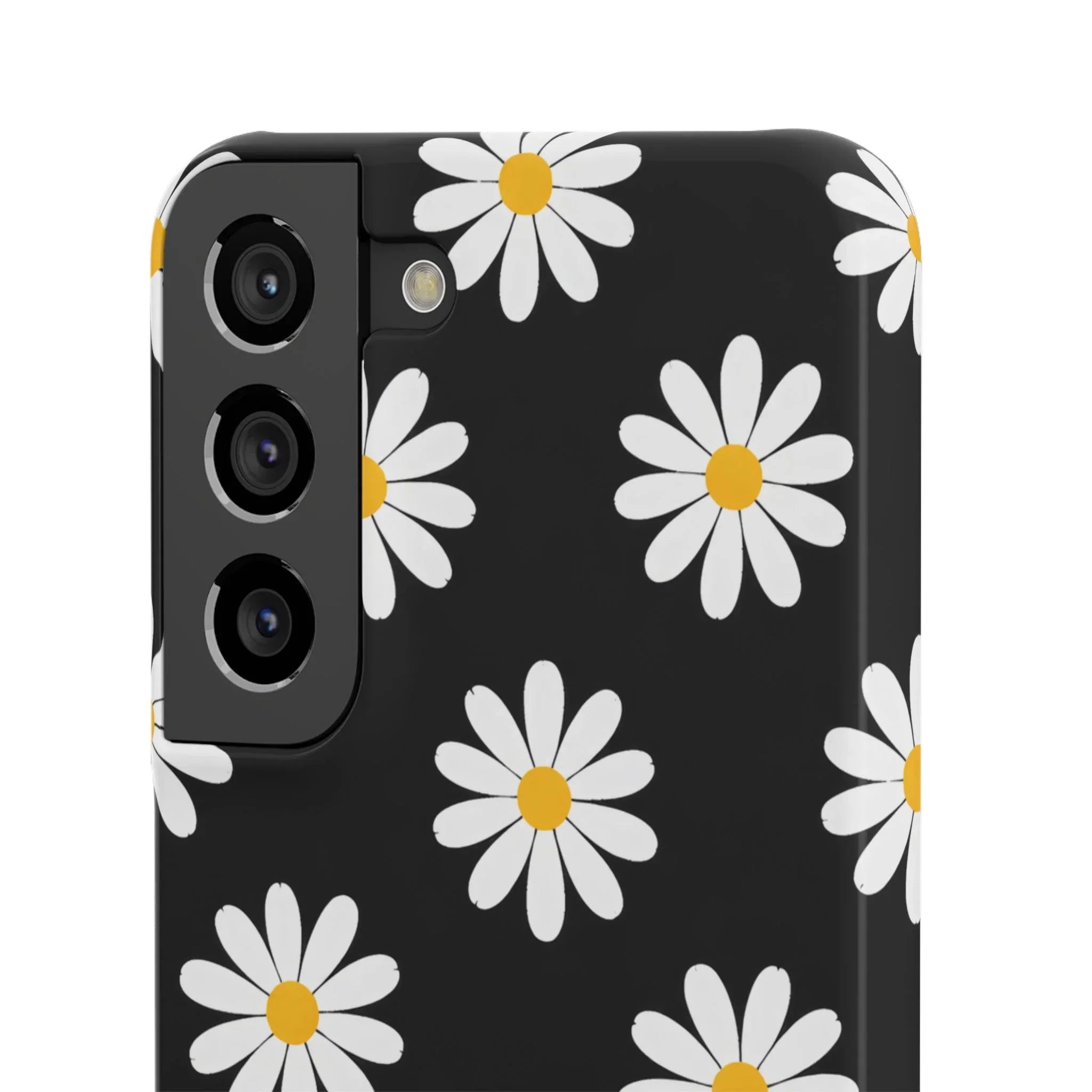 Daisy Charm Phone Case for iPhone 11-17 and Galaxy S20-S25 - KARARMDESIGN