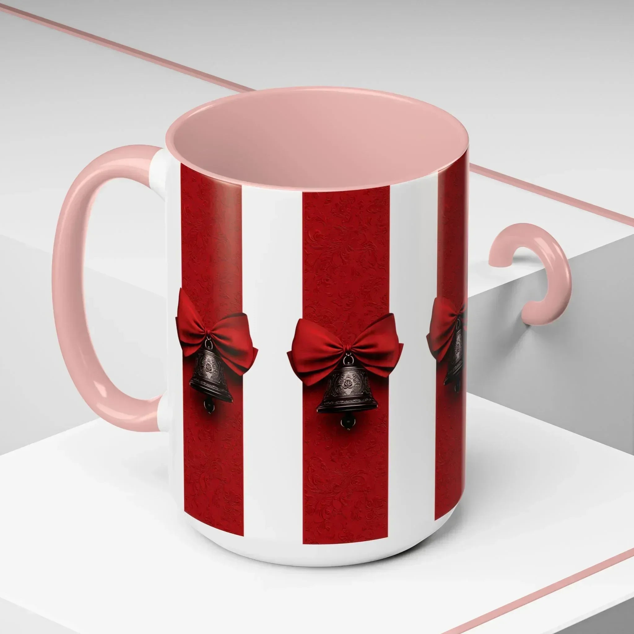 Holiday Bells Mug - Accent Coffee Mug (11, 15oz) - KARARMDESIGN