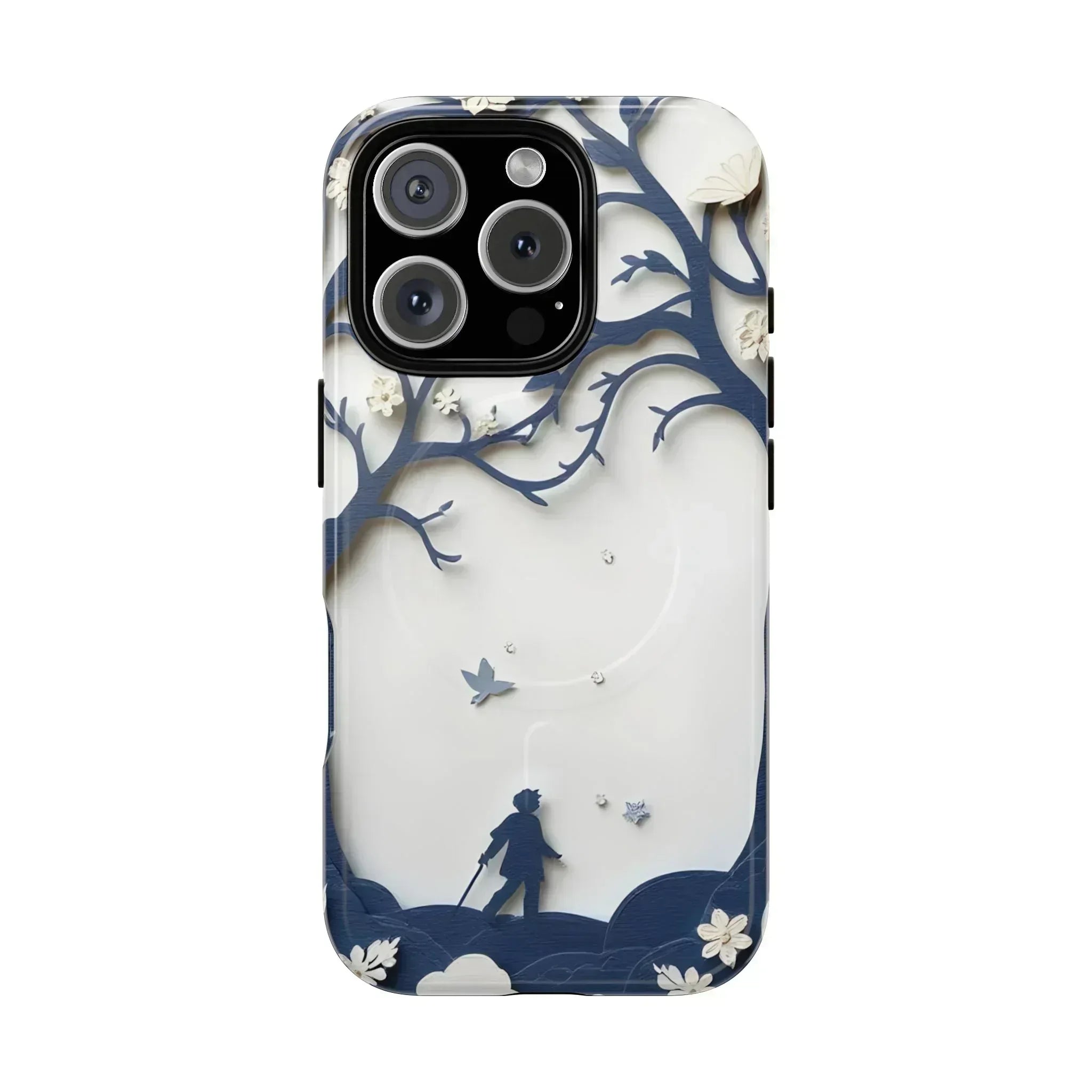 Nature Silhouette Phone Case for iPhone 14-16 - KARARMDESIGN