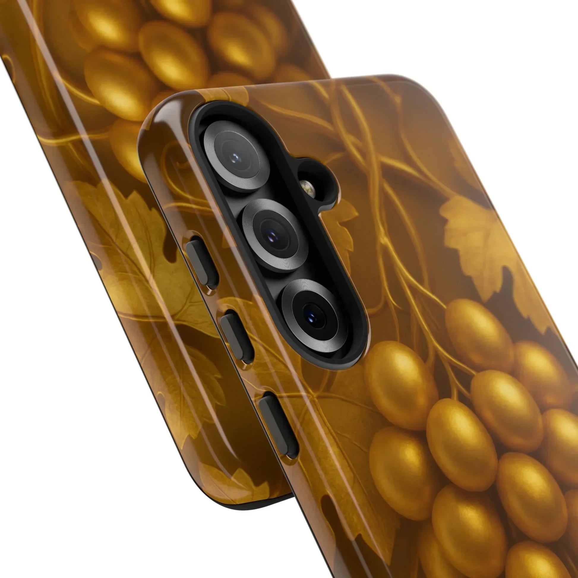 Golden Grapes Phone Case for Samsung Galaxy S10-S25 Models - KarArmDesign