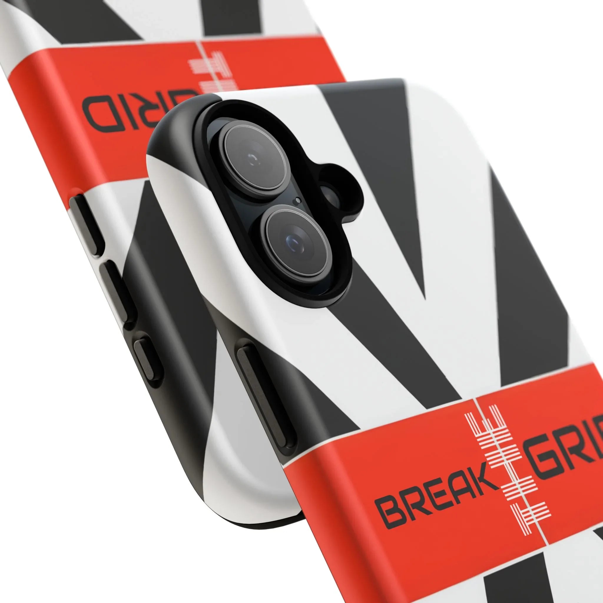 Break The Grid Phone Case for iPhone 11–16 and Galaxy S20–S25 - KARARMDESIGN