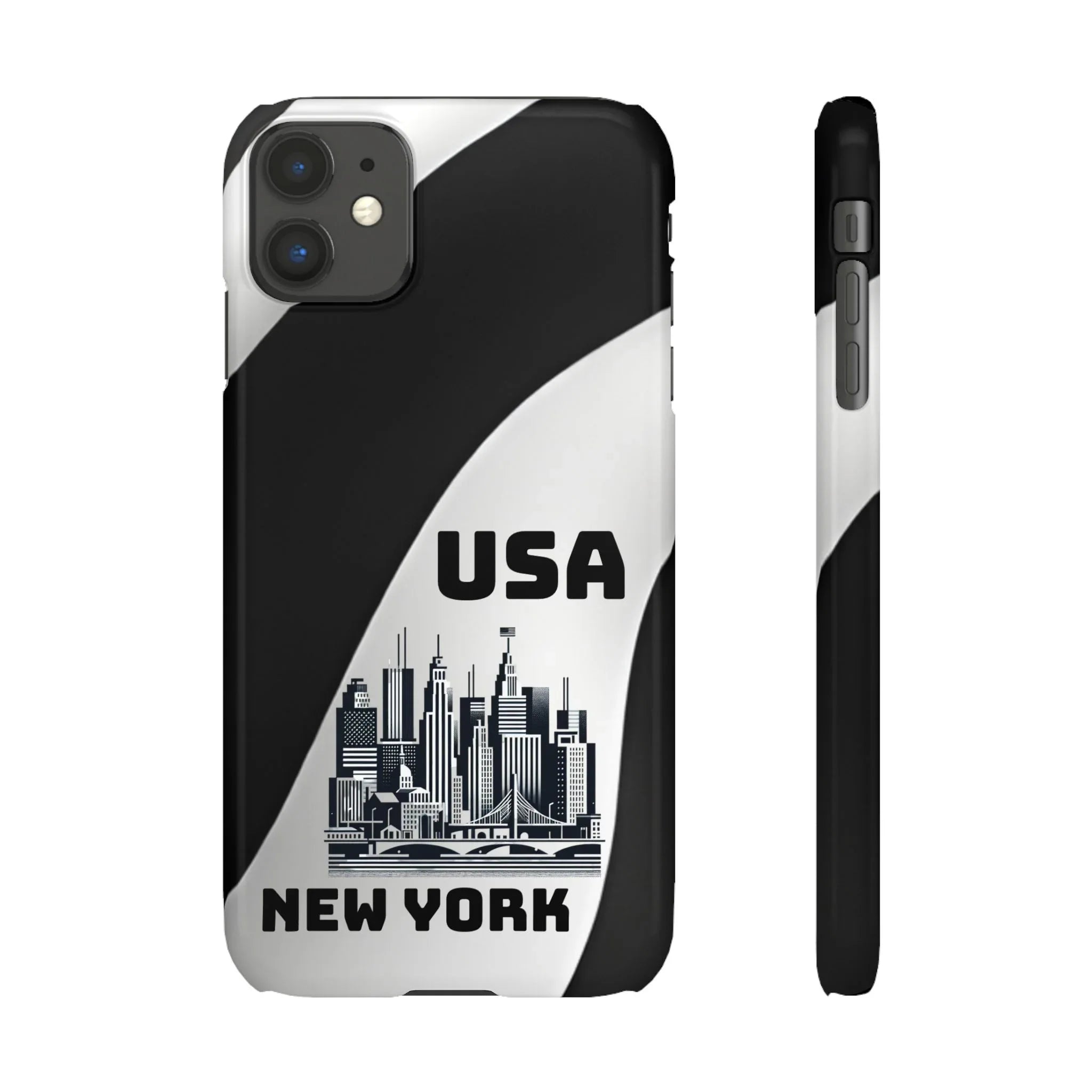 Monochrome New York City Phone Case for iPhone, Galaxy & Pixel - KARARMDESIGN