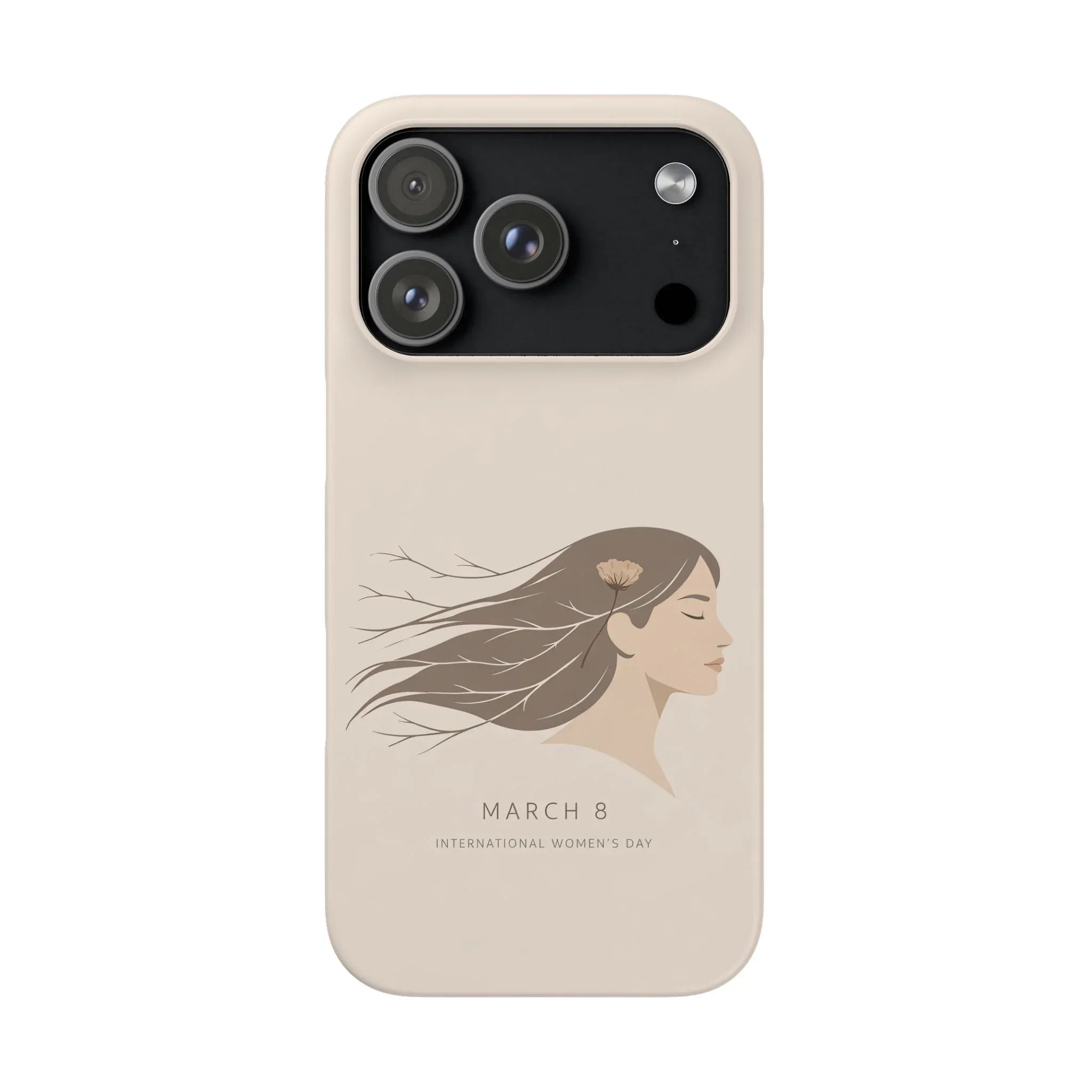 Graceful Strength Phone Case for iPhone 11-17 and Galaxy S20-25 - KARARMDESIGN