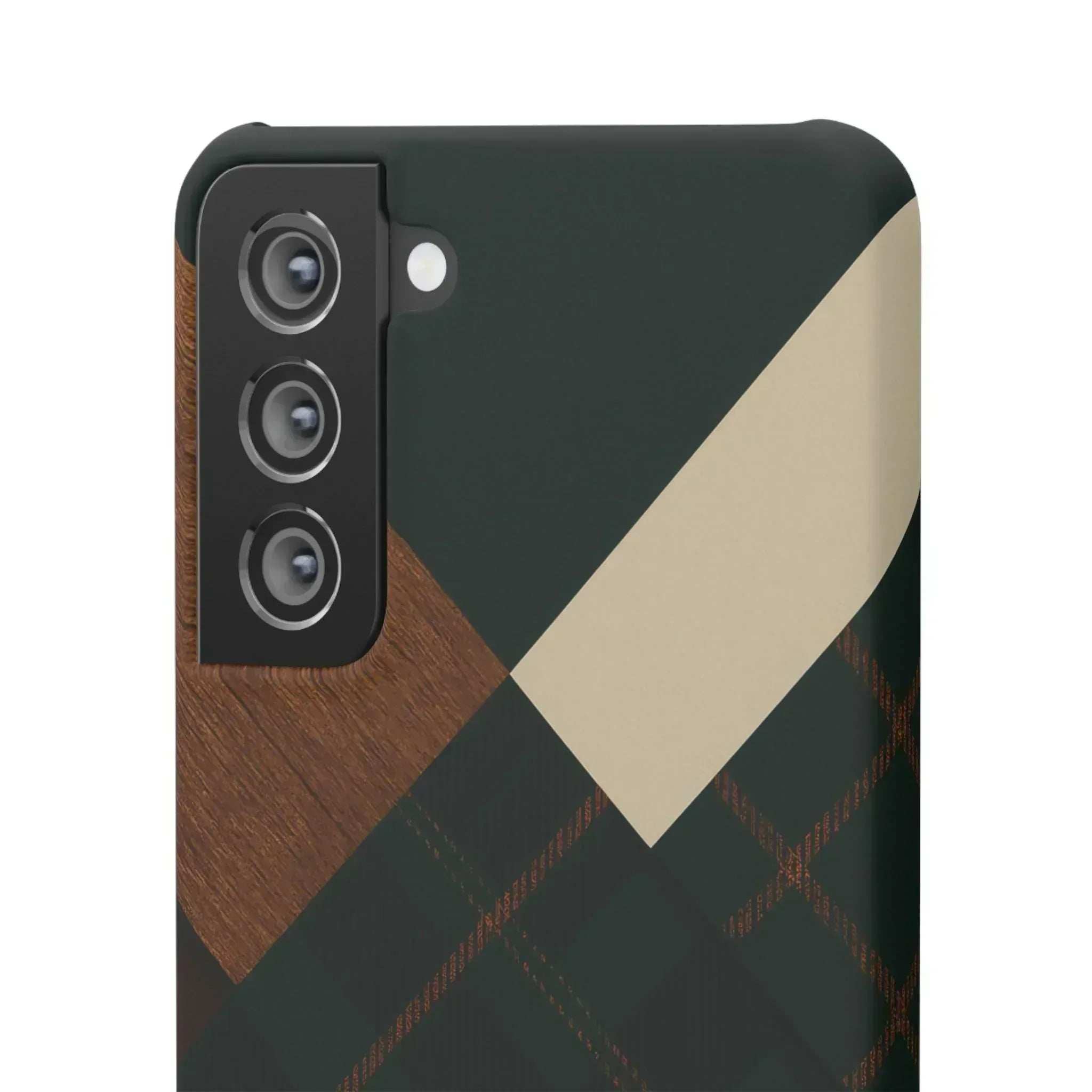 Rustic Green Phone Case for iPhone 8-16 and Galaxy S20-S24 - KARARMDESIGN