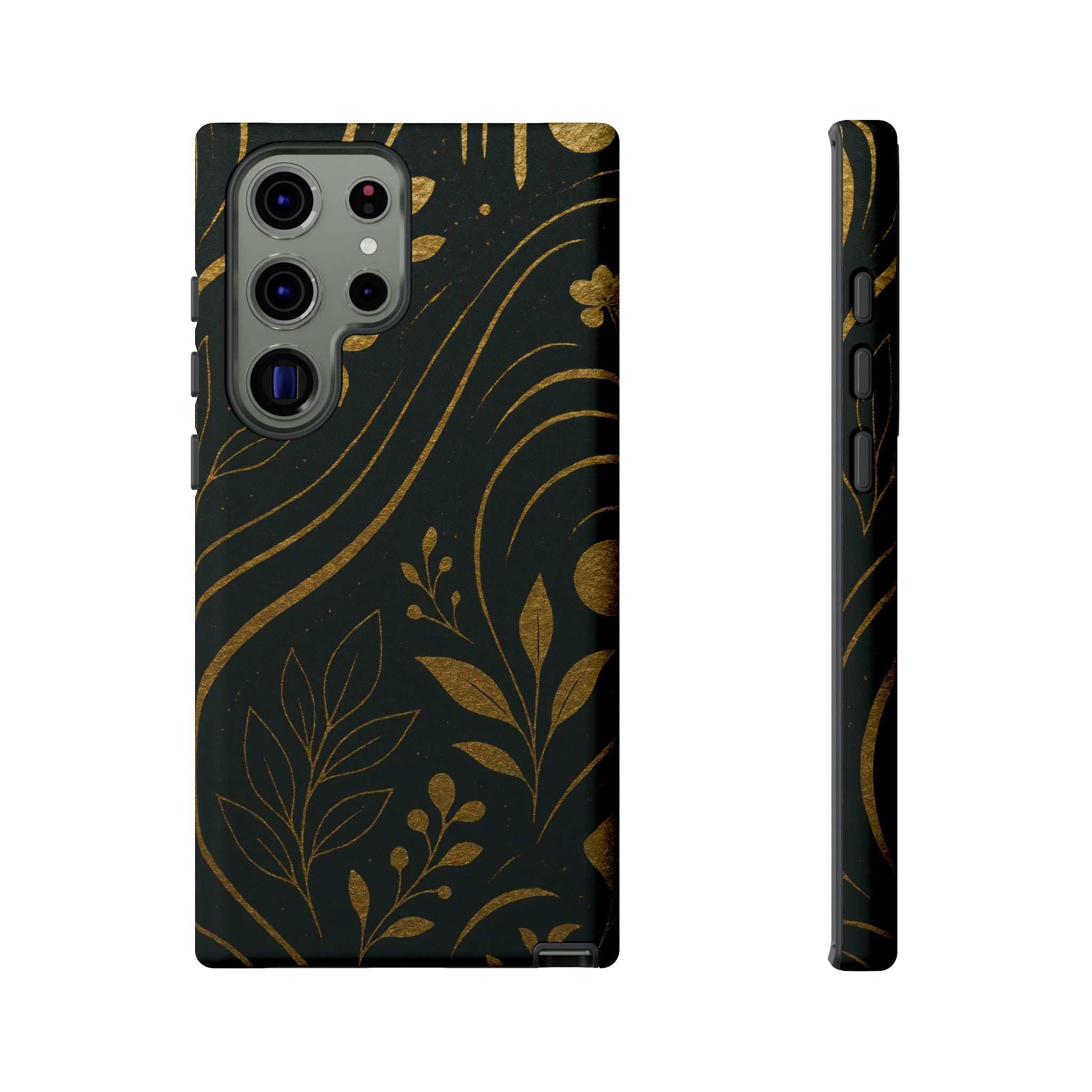 Gold Pattern Tough Phone Case for Samsung Galaxy & Google Pixel