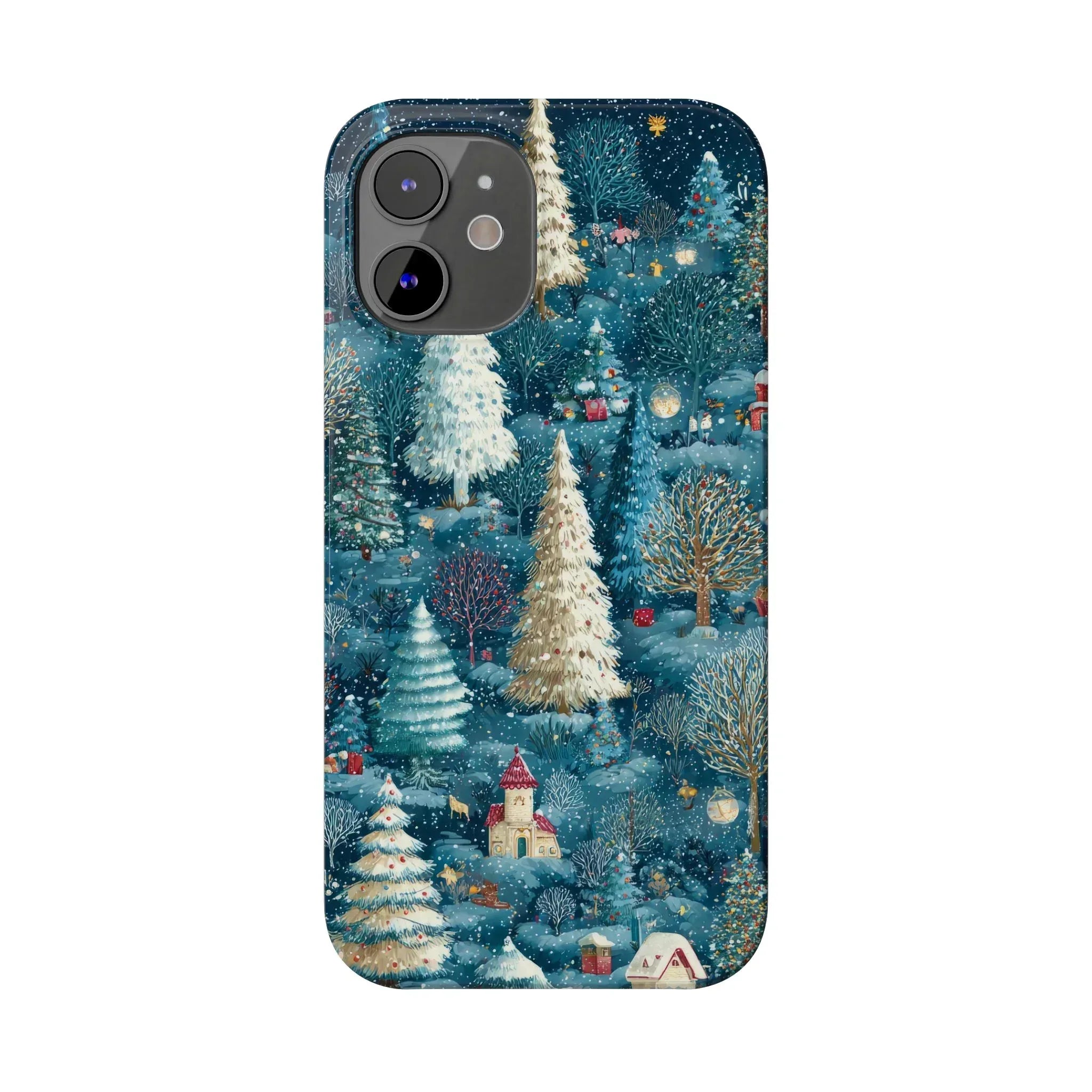 Frosty Forest Phone Case for iPhone 11-17 - KARARMDESIGN