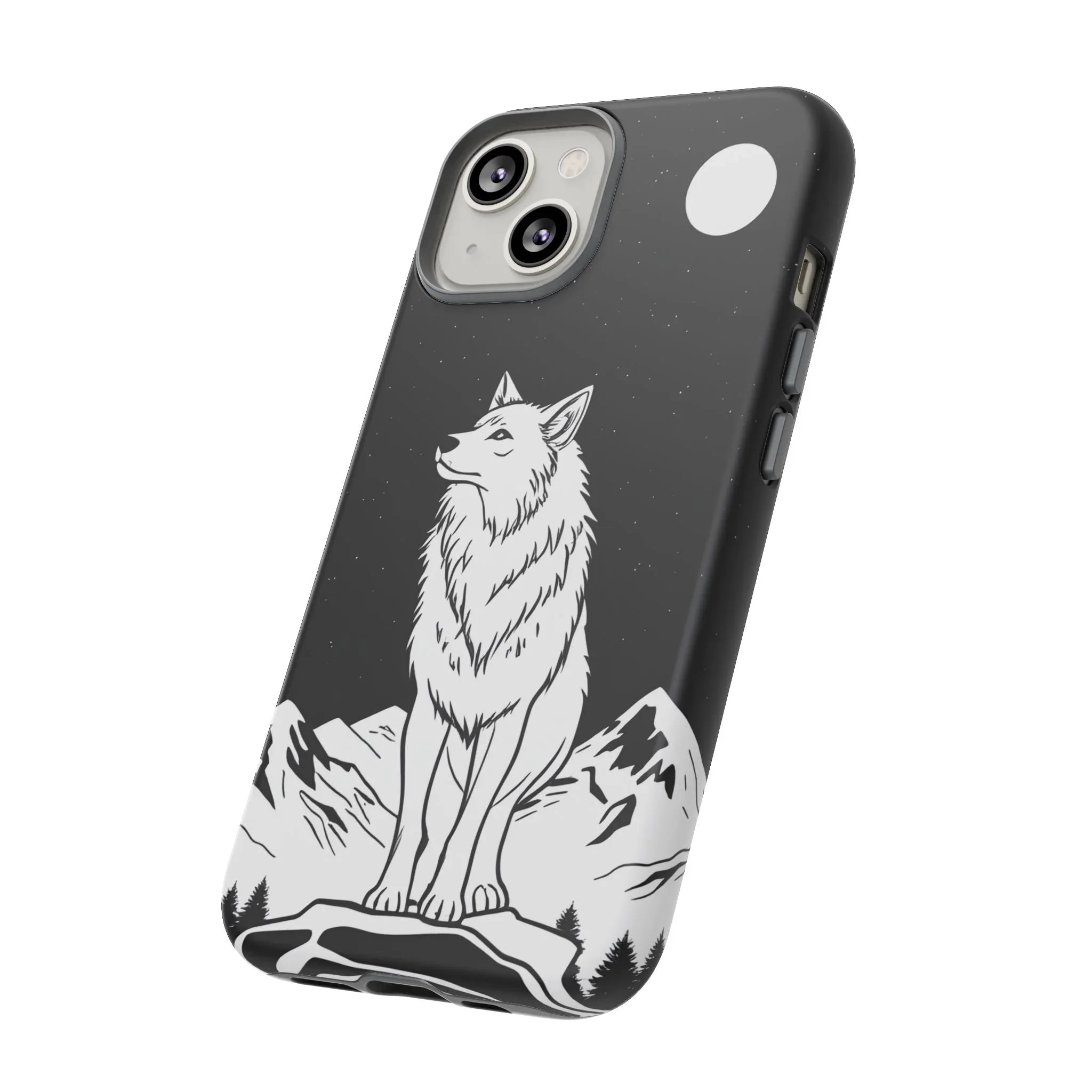 Majestic Wolf Phone Case for iPhone and Galaxy - KARARMDESIGN