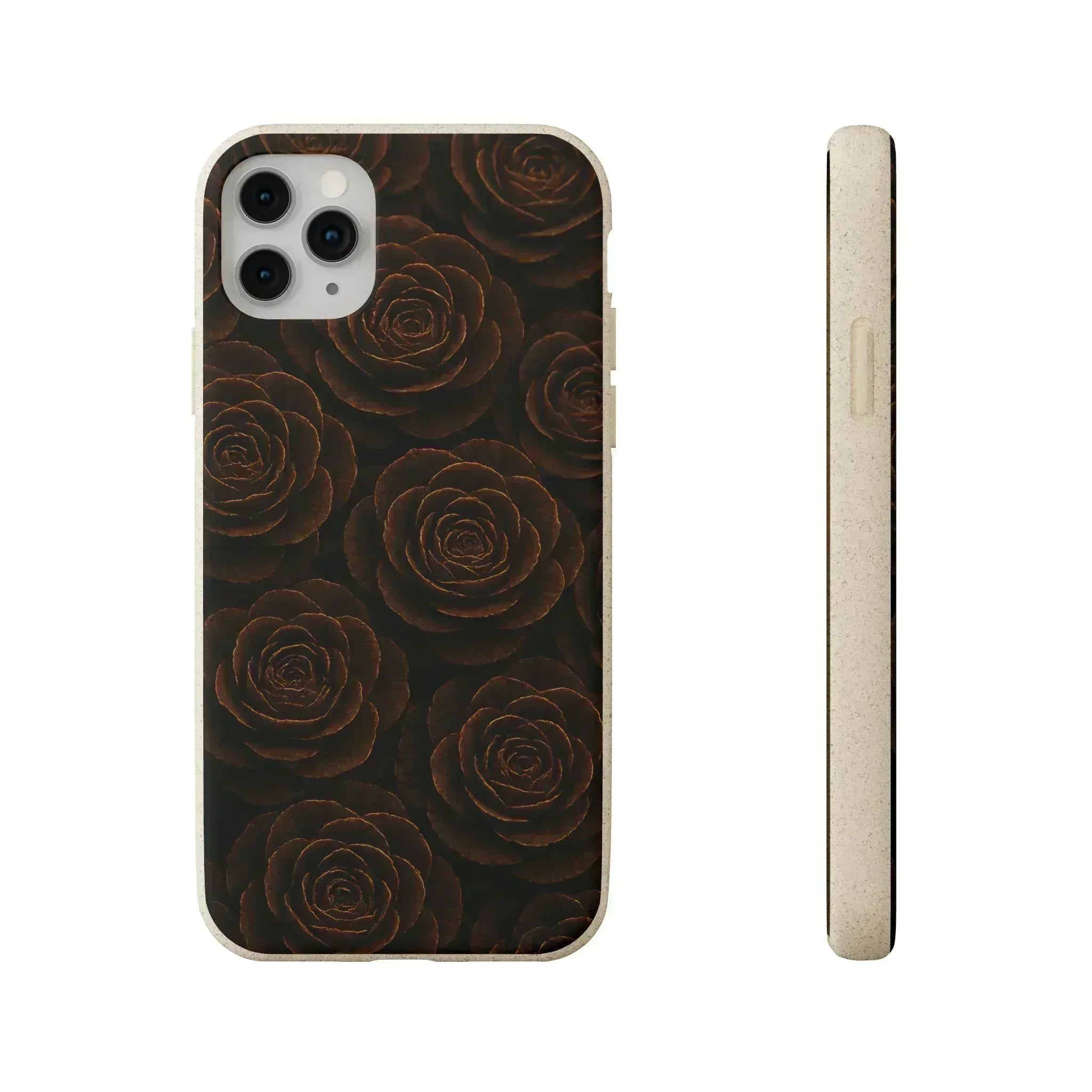 Wooden Roses Phone Case for iPhone 11-16 and Samsung Galaxy S20-S22 - KARARMDESIGN
