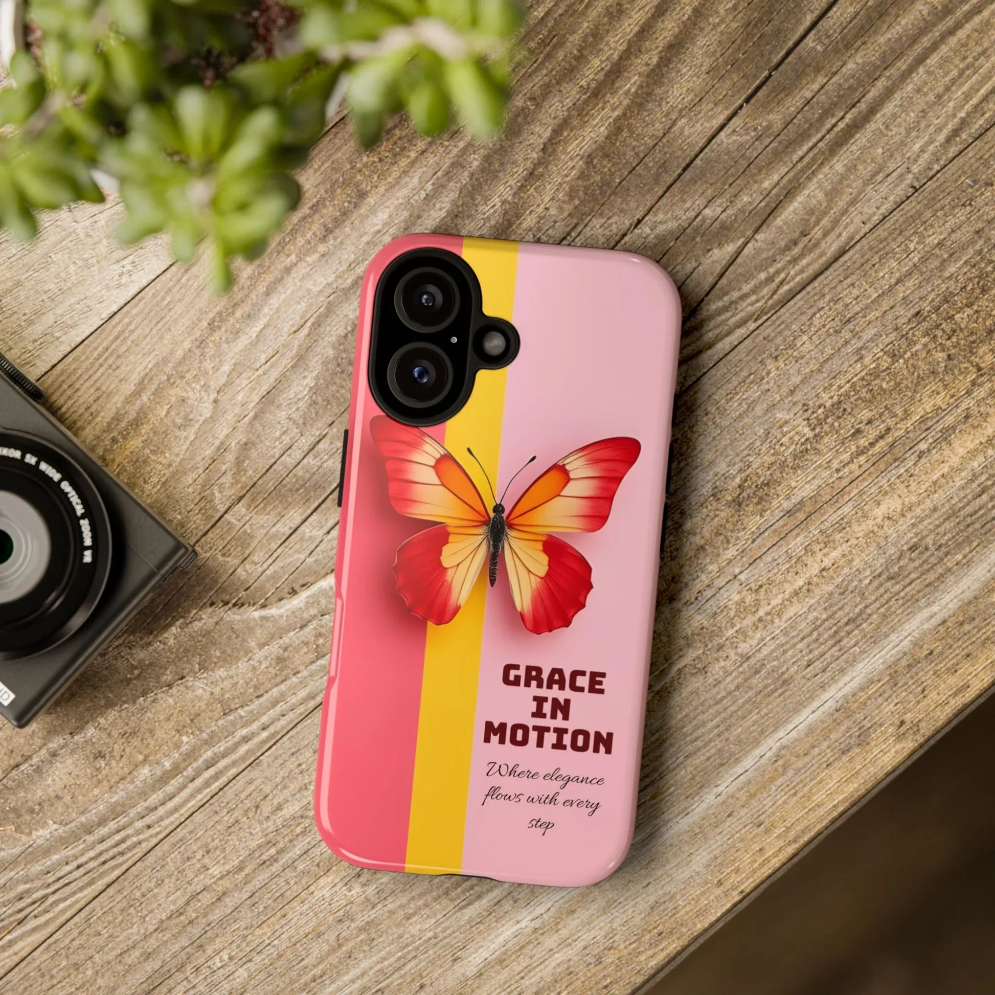 Grace in Motion – Elegant Phone Case for iPhone, Galaxy & Pixel - KARARMDESIGN