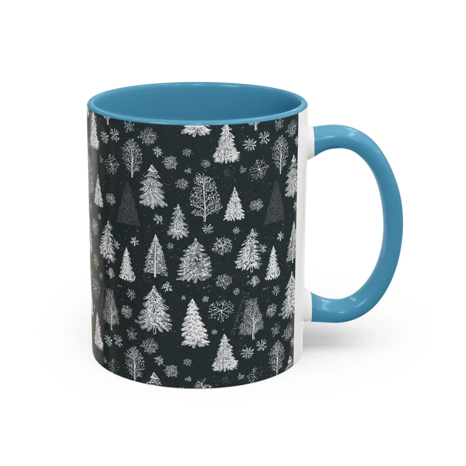 Christmas Tree Pattern Mug (11, 15oz) - KARARMDESIGN