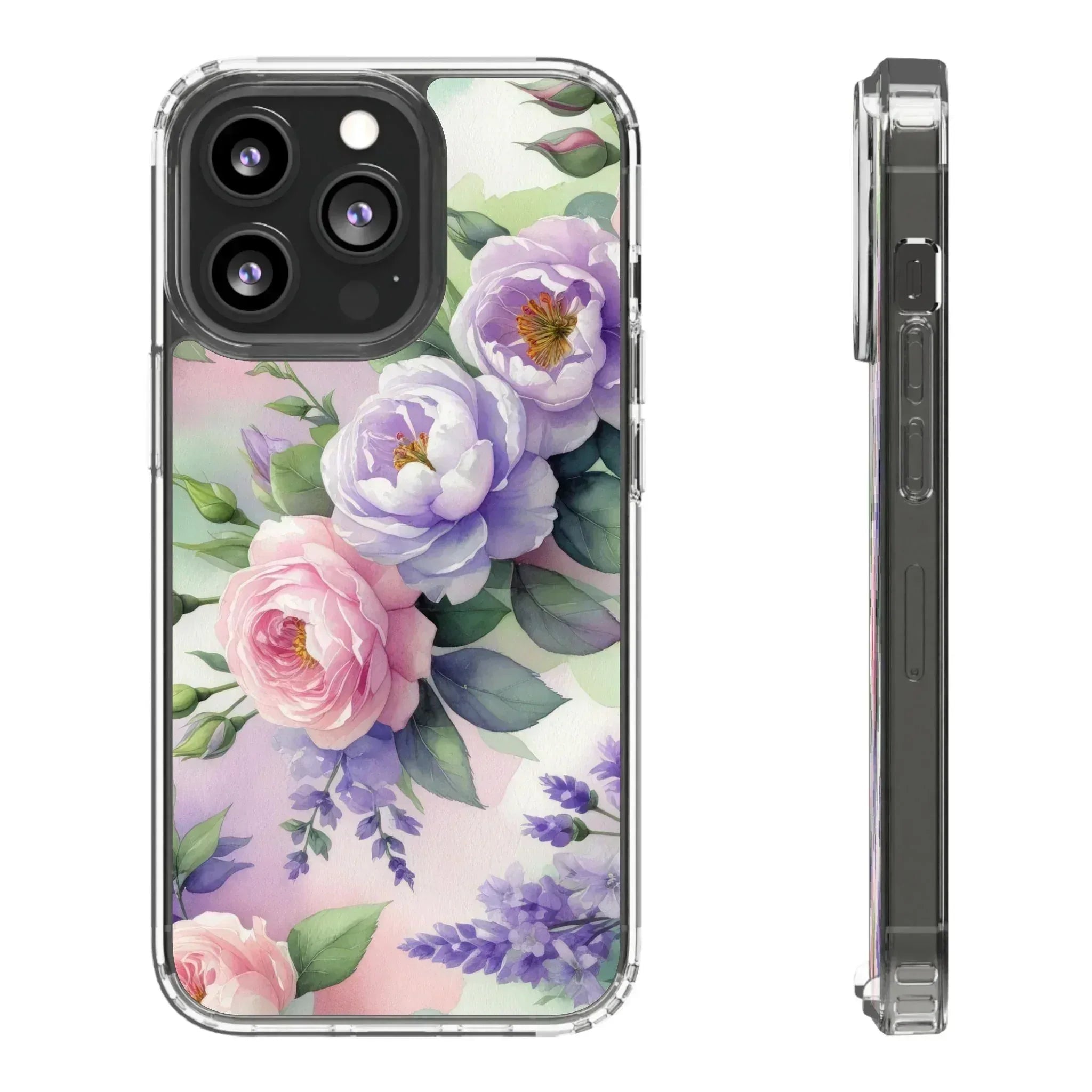 Clear Phone Case for iPhone 12-16 and Samsung Galaxy S21 - KARARMDESIGN