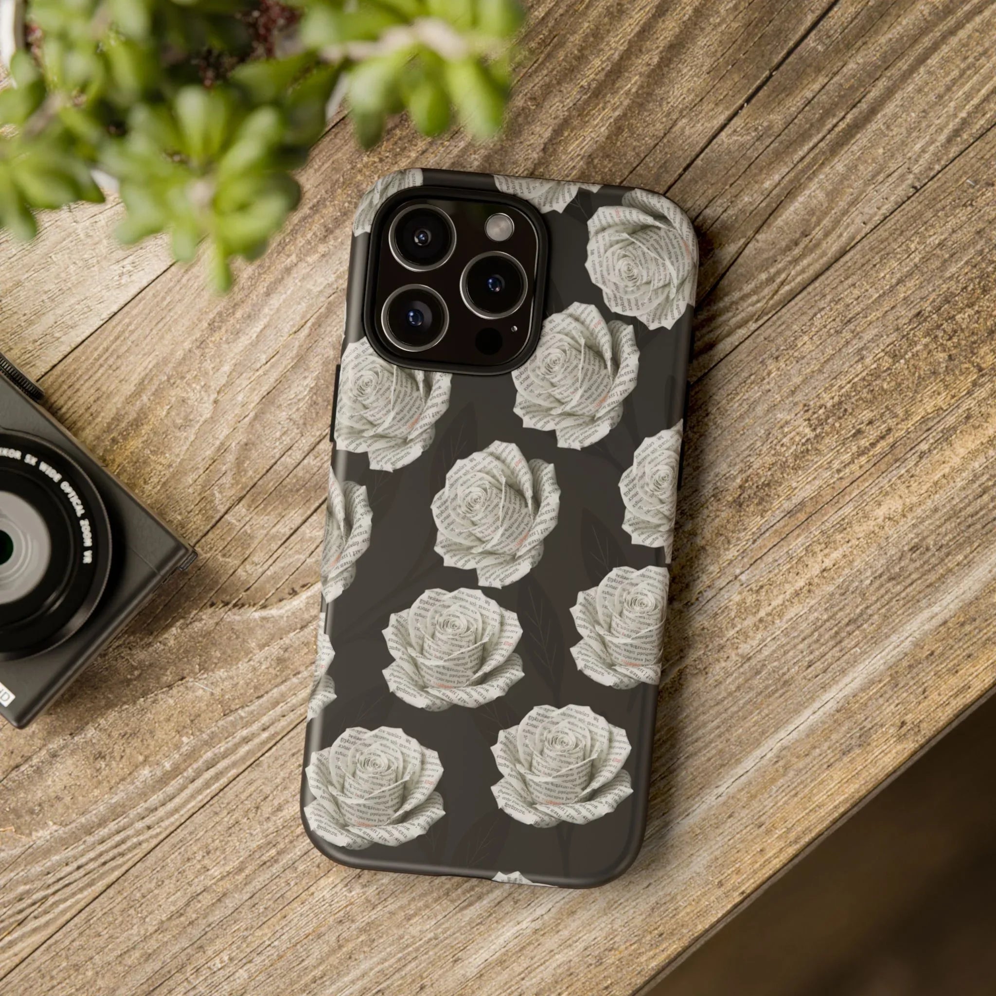 Silent Bloom Phone Case for iPhone 8-17 and Google Pixel 3-9 - KARARMDESIGN