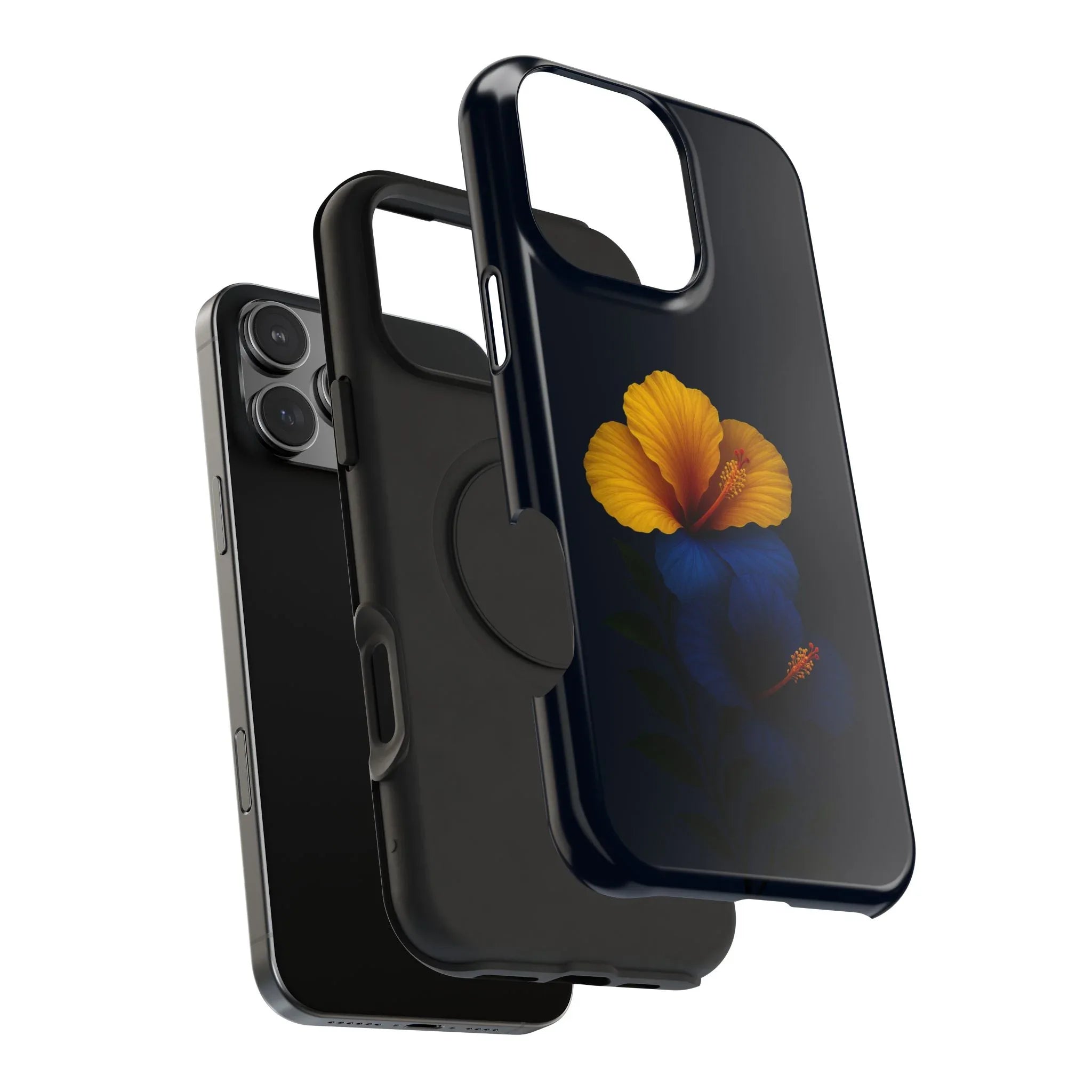 Elegant Hibiscus Phone Case for iPhone 11-17 and Galaxy S21-S22 - KARARMDESIGN