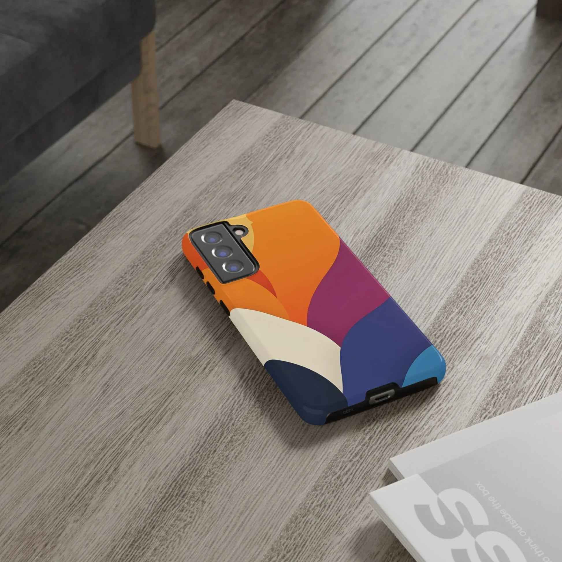 Vibrant Abstract Design Phone Case for iPhone and Galaxy - KARARMDESIGN