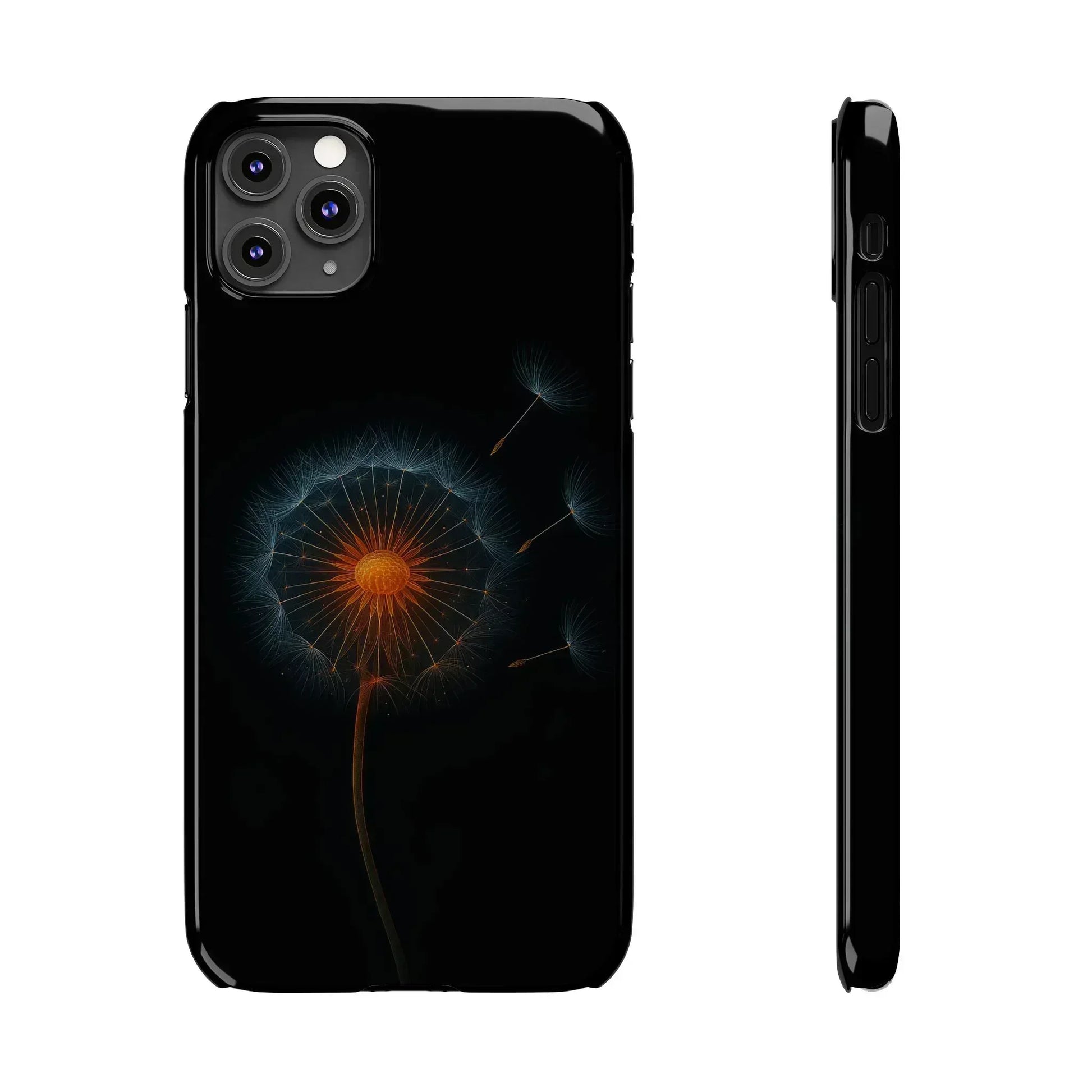 Glowing Dandelion Phone Case for iPhone 11-16 - KARARMDESIGN
