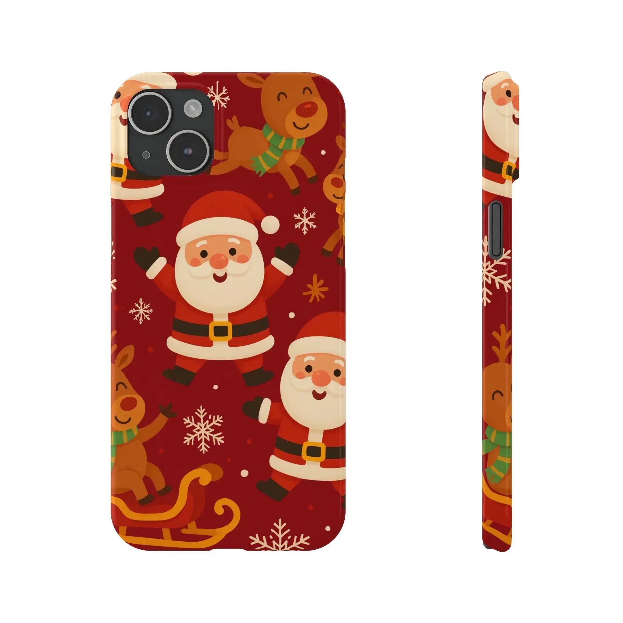 Jingle Journey Phone Case for iPhone 11-17 - KARARMDESIGN