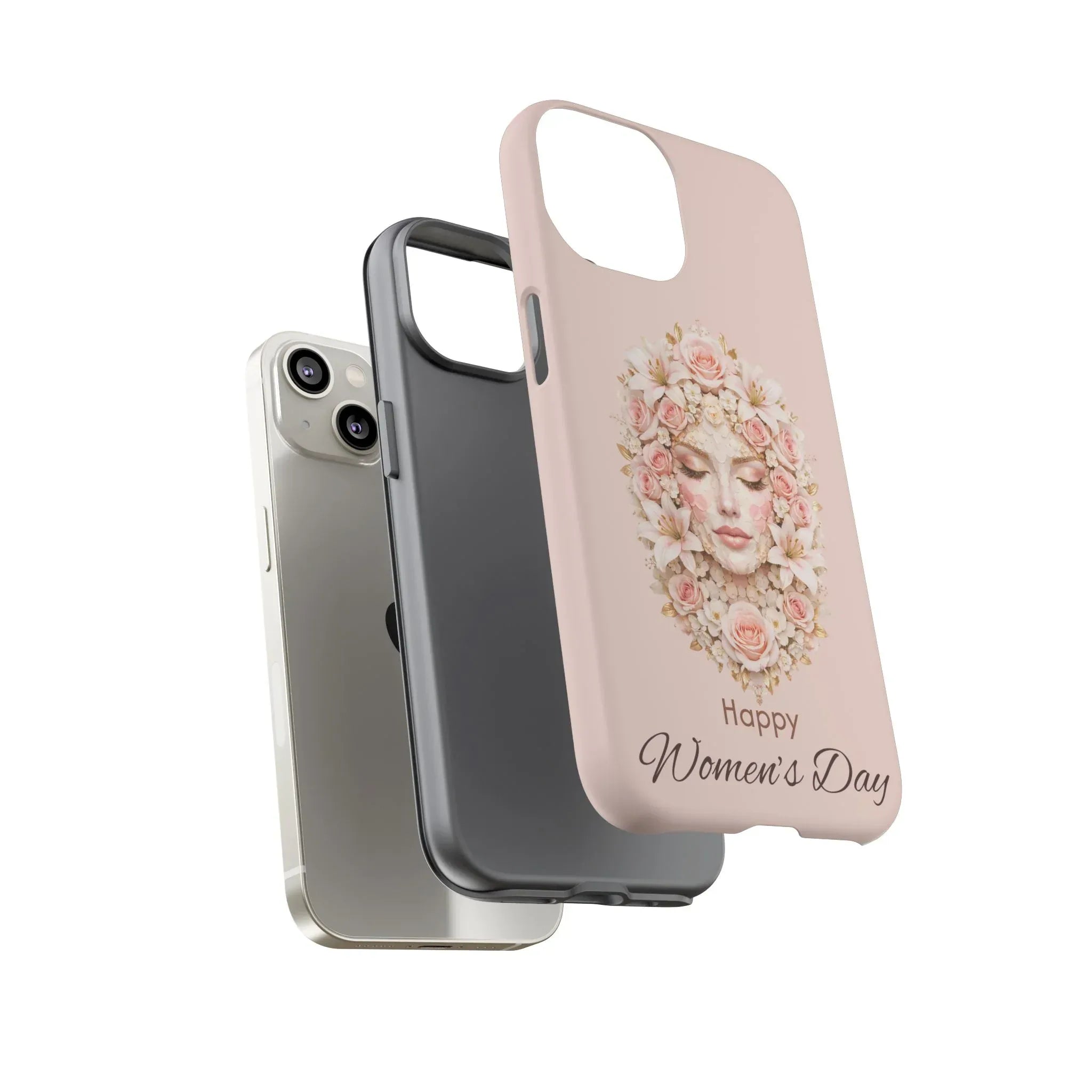 She Blooms Phone Case for iPhone 8-17 - KARARMDESIGN