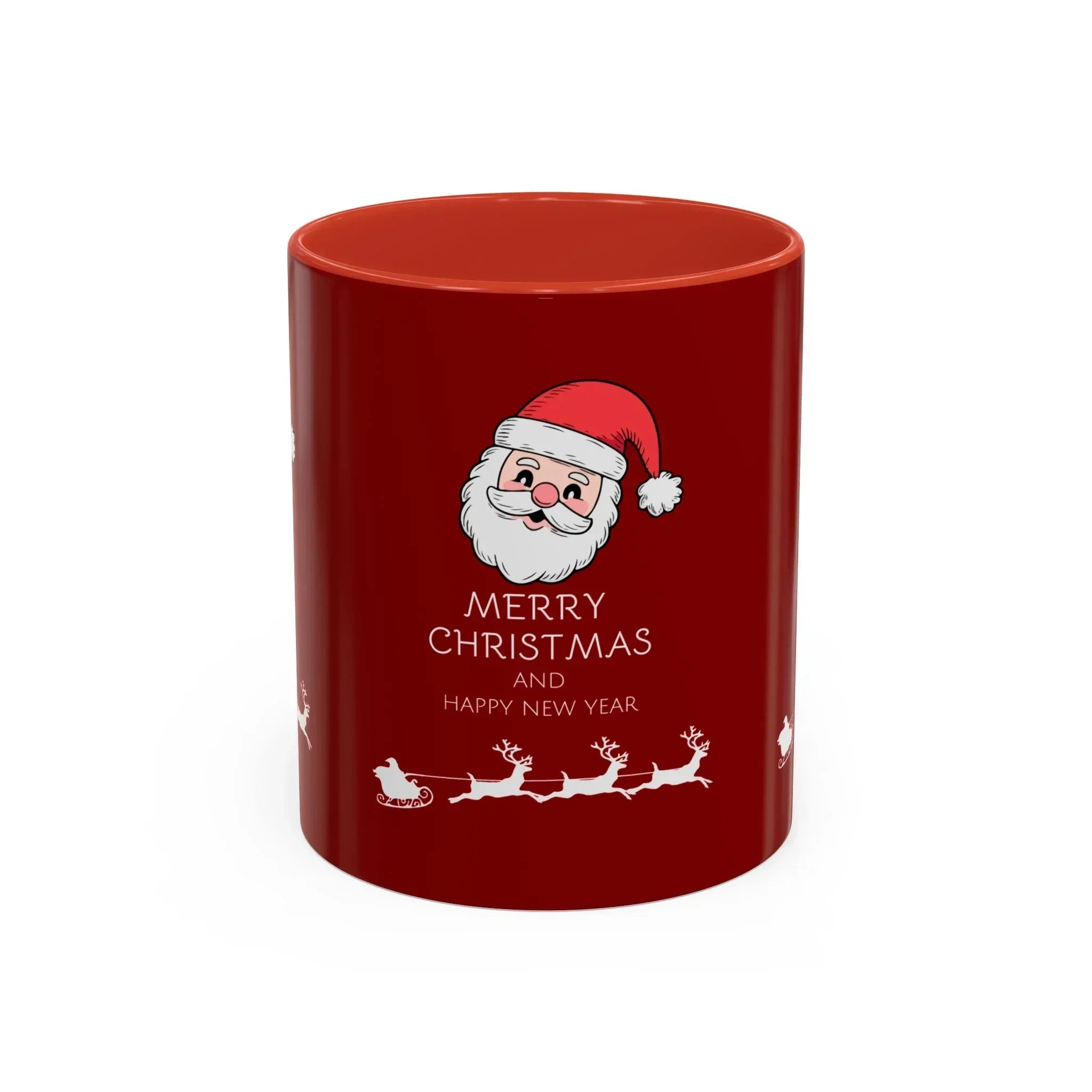 Season’s Smile – Christmas and New Year Accent Coffee Mug (11, 15oz) - KARARMDESIGN