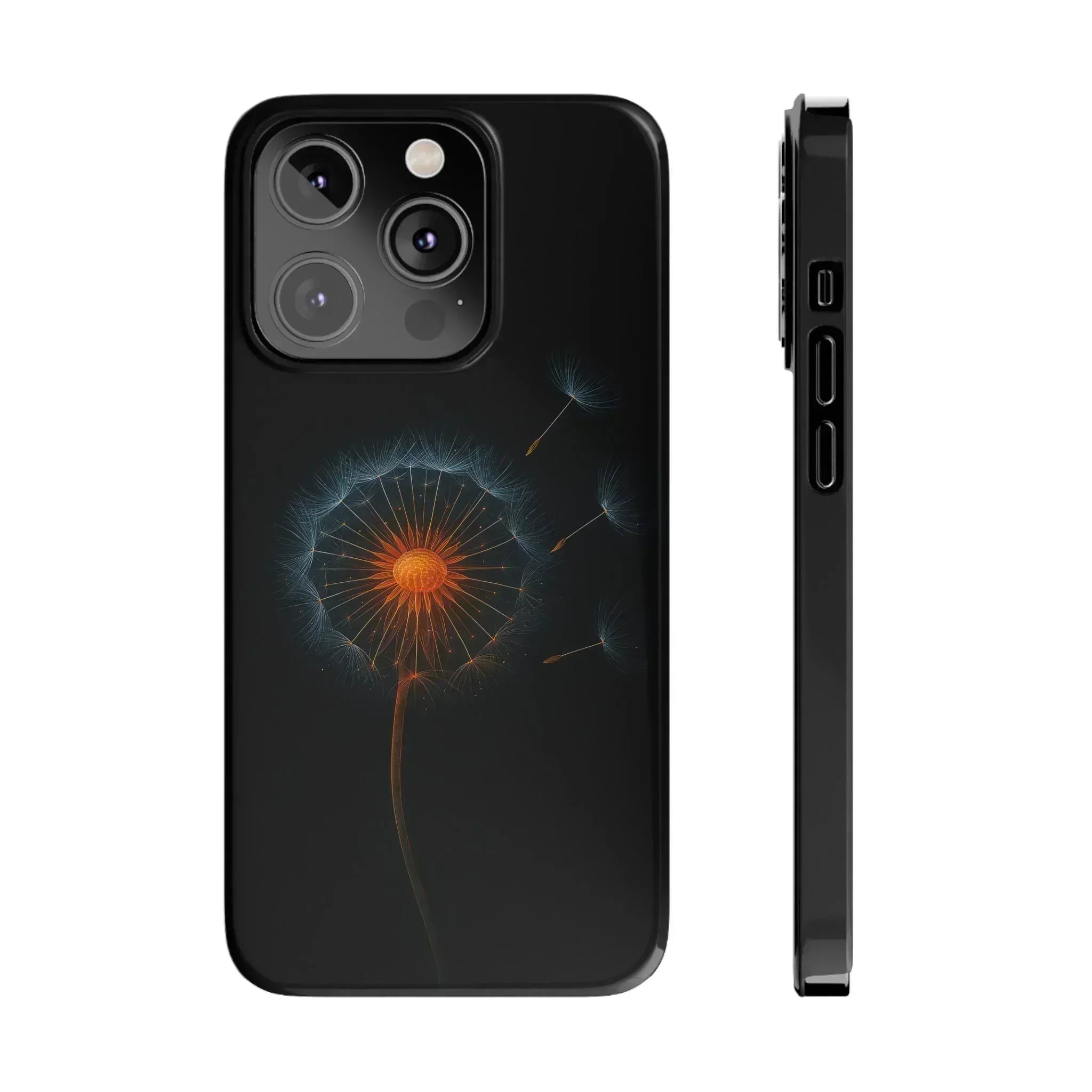 Glowing Dandelion Phone Case for iPhone 11-16 - KARARMDESIGN