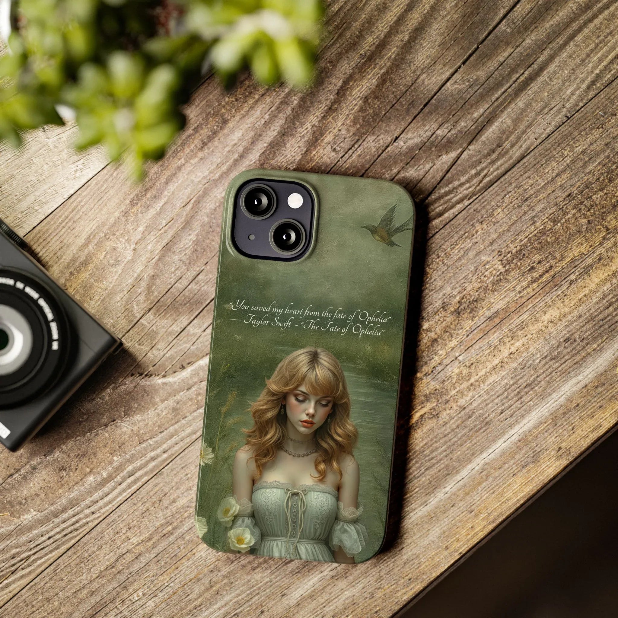 "Melancholic Ophelia" Phone Case for iPhone 11-17 - KARARMDESIGN