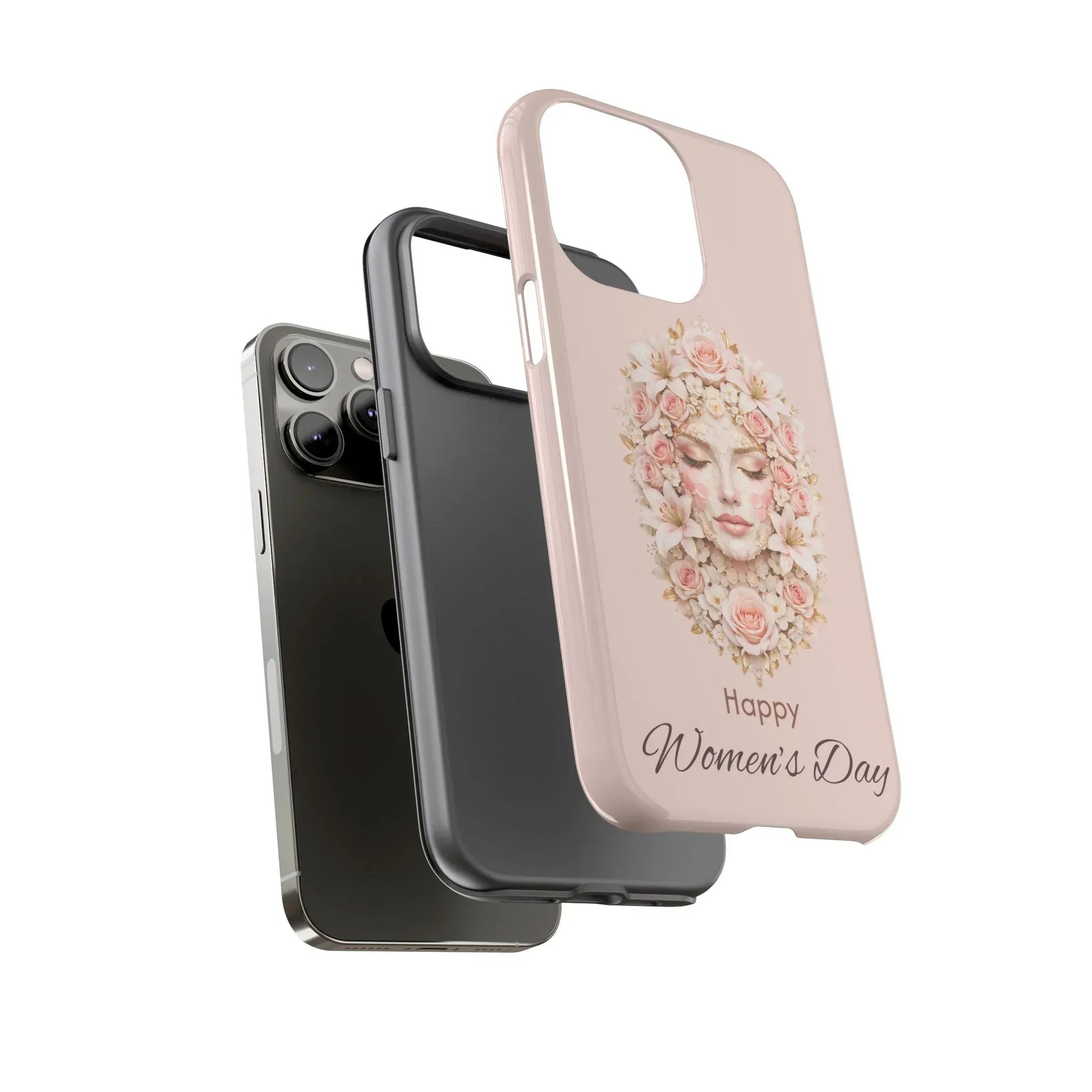 She Blooms Phone Case for iPhone 8-17 - KARARMDESIGN