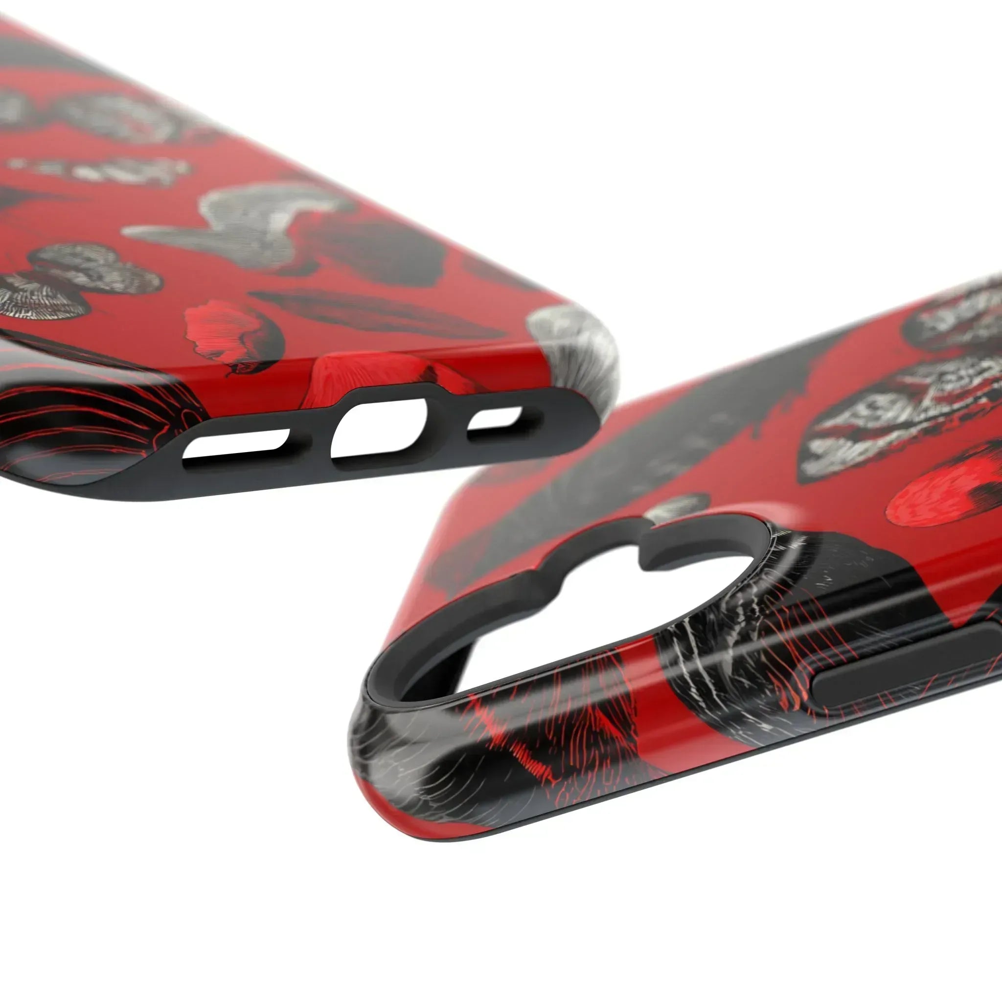 Crimson Wilderness Phone Case for iPhone 11-17 - KARARMDESIGN