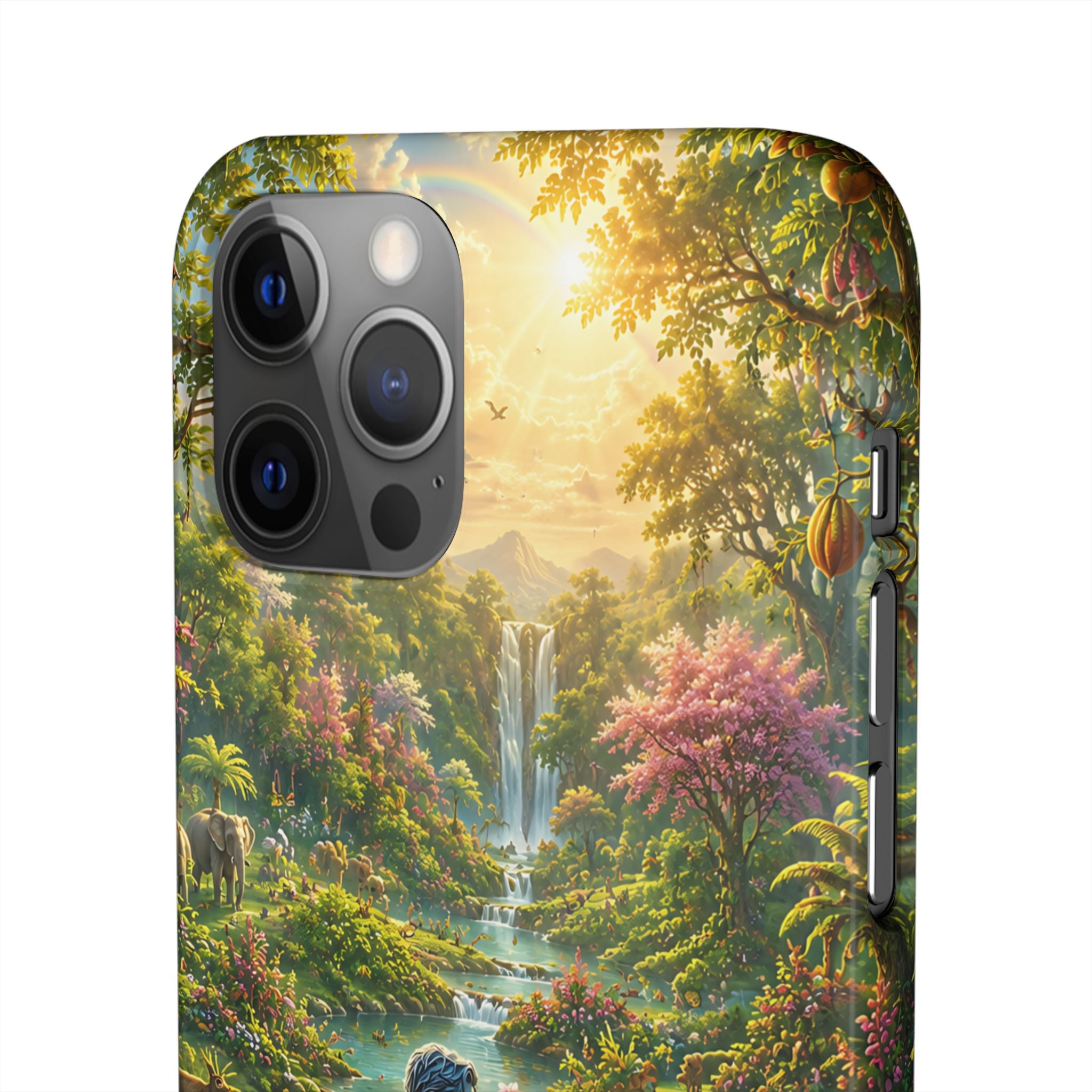 Eternal Eden Phone Case – iPhone 11–17 & Samsung Galaxy S20–S26