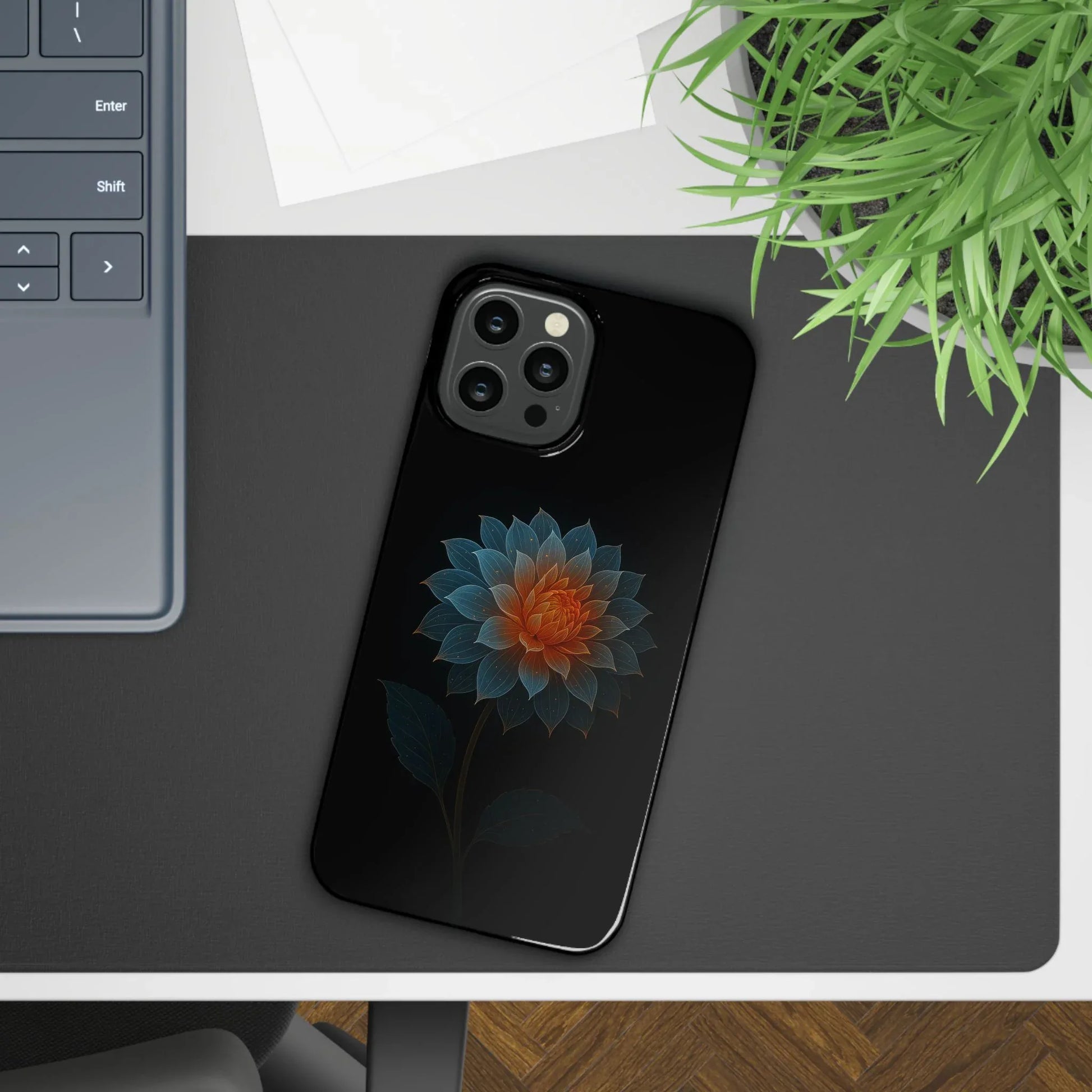 Elegant Flora Phone Case for iPhone 12-16 - KARARMDESIGN