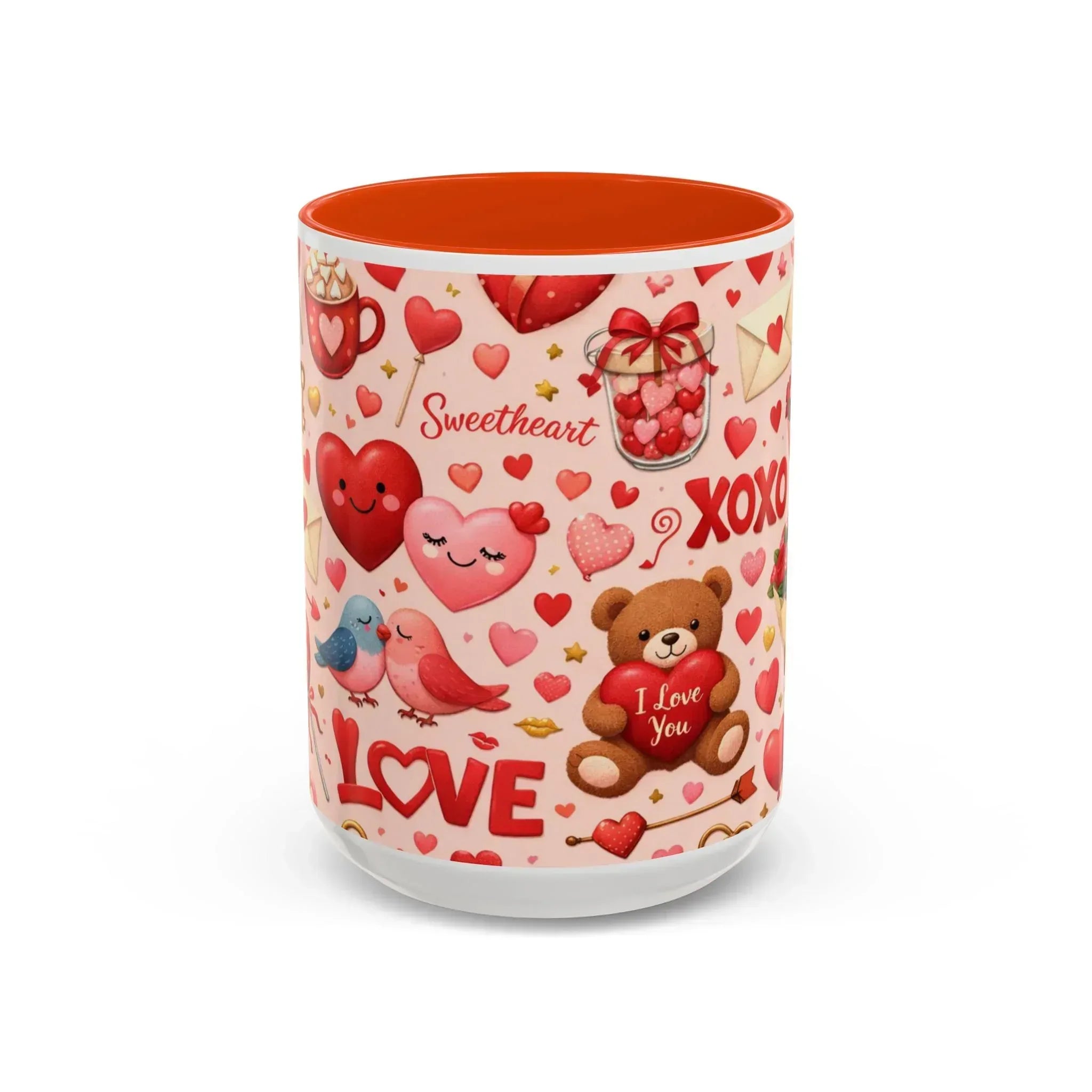 Sweetheart Love Mug - Colorful Mugs (11oz, 15oz) - KARARMDESIGN