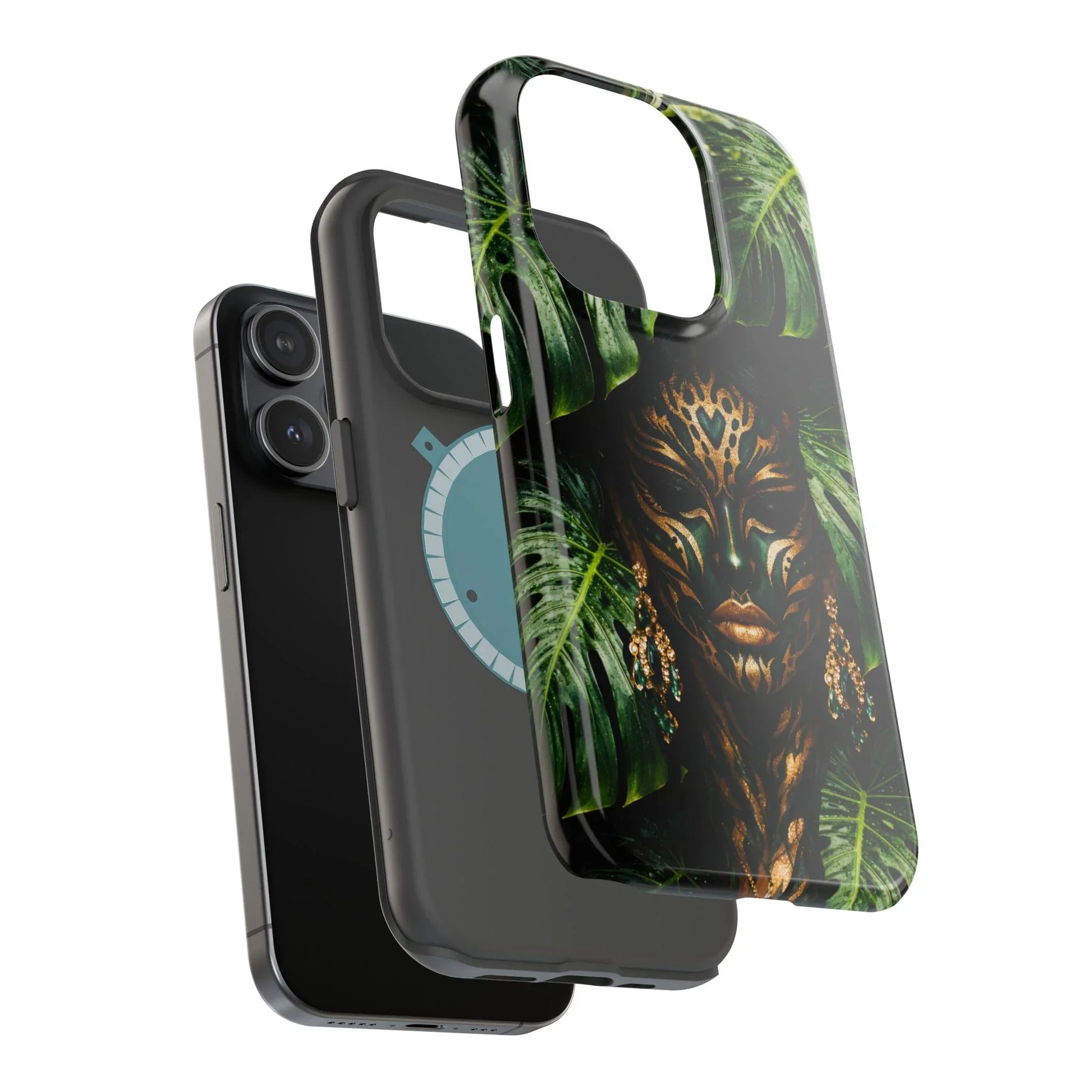 Jungle Spirit Phone Case for iPhone 11-17 - KARARMDESIGN