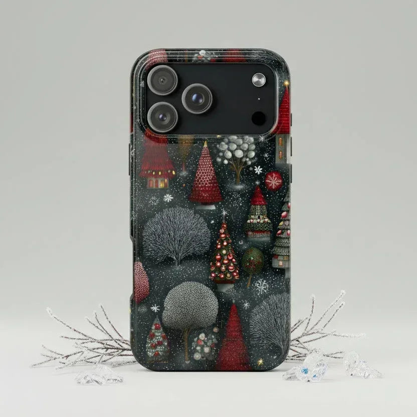 Frosted Fir Magic Phone Case for iPhone 11-17 - KARARMDESIGN