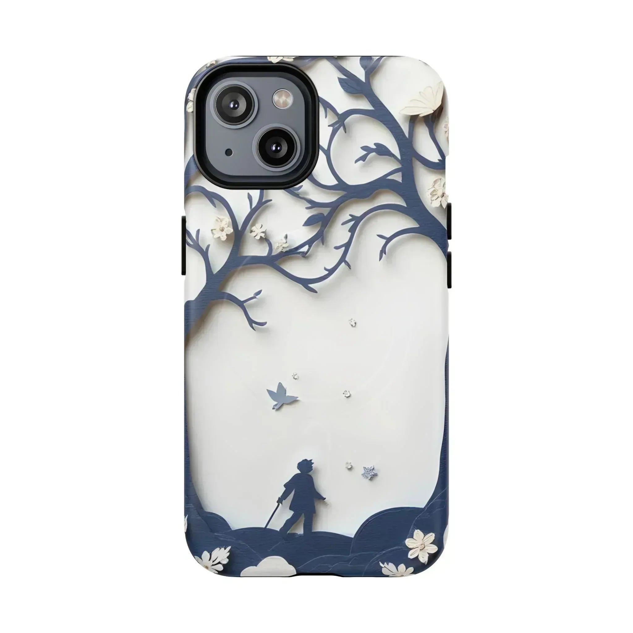 Nature Silhouette Phone Case for iPhone 14-16 - KARARMDESIGN