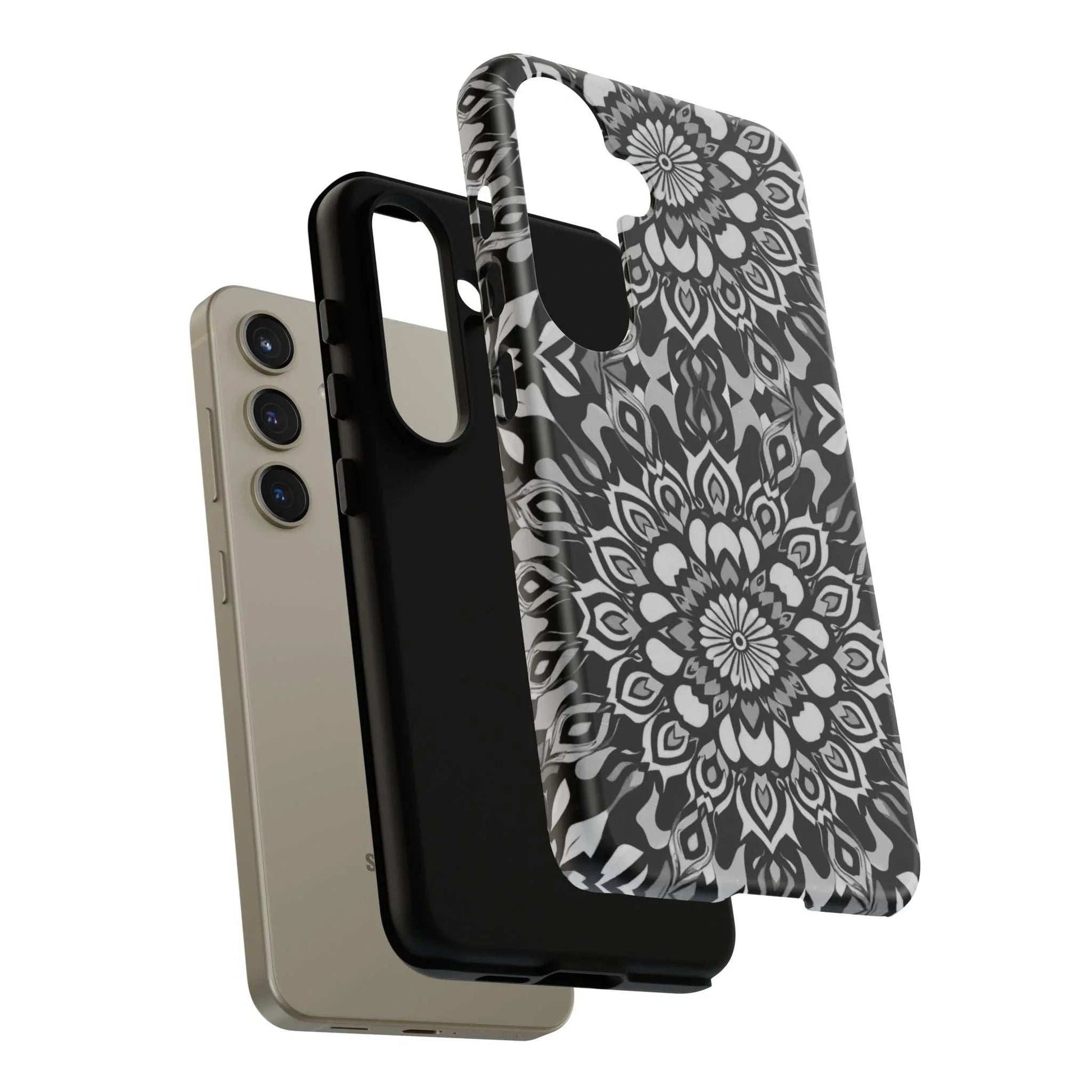 Mandala Phone Case for iPhone and Galaxy - KARARMDESIGN