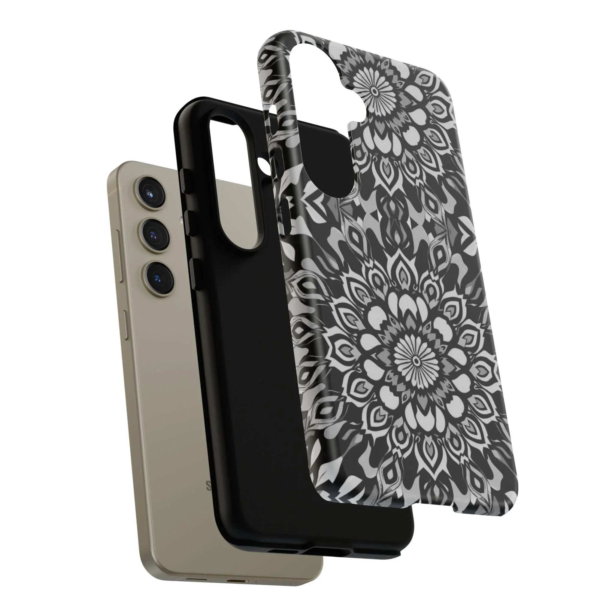 Mandala Phone Case for iPhone and Galaxy - KARARMDESIGN