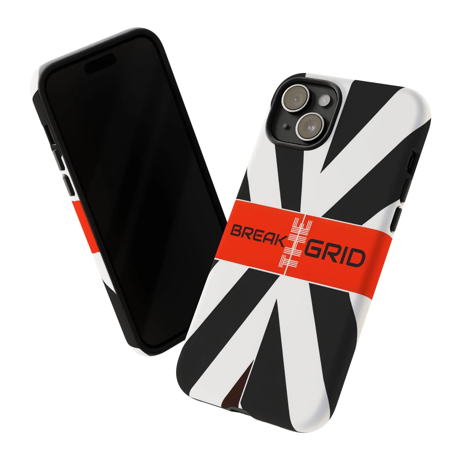 Break The Grid Phone Case for iPhone 11–16 and Galaxy S20–S25 - KARARMDESIGN