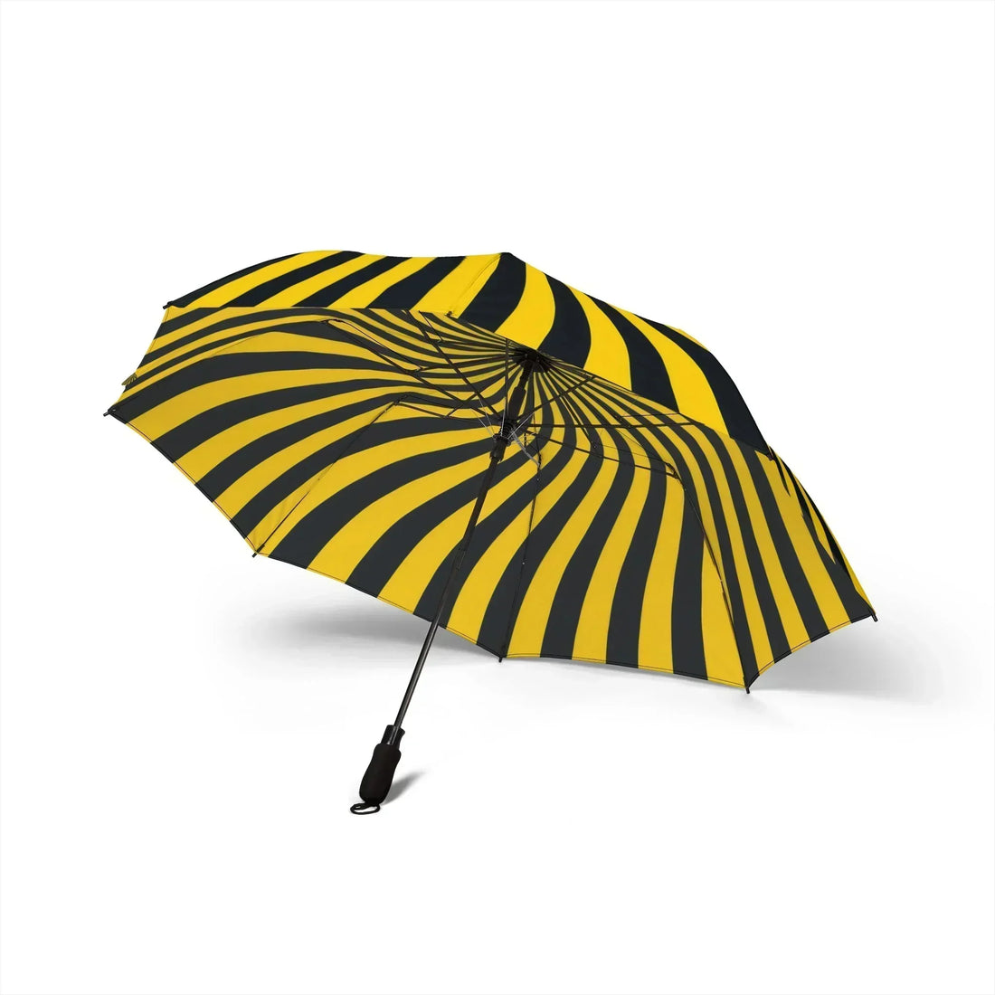 Hypnotic Pattern Umbrella – Semi-Automatic Foldable Umbrella - KARARMDESIGN