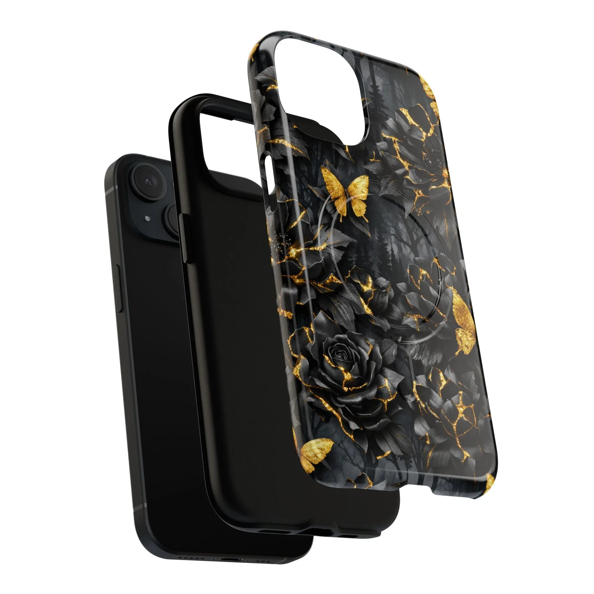 Kintsugi Garden Phone Case for iPhone 13-17 - KARARMDESIGN